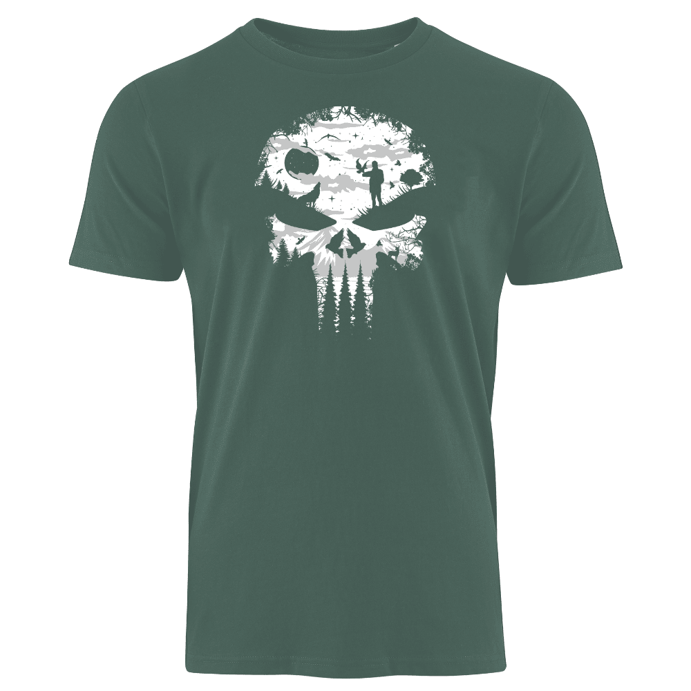 Nature Skull - Bio Herren Shirt