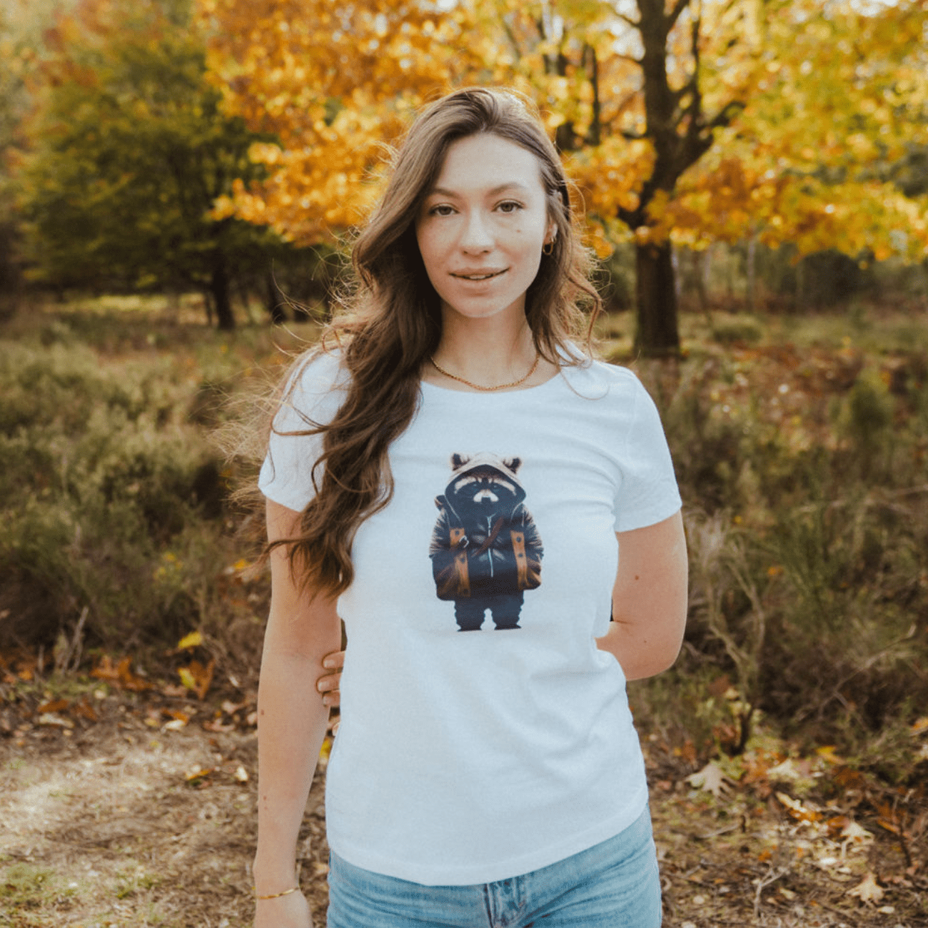 Willi Waschbär  - Bio Damen Shirt