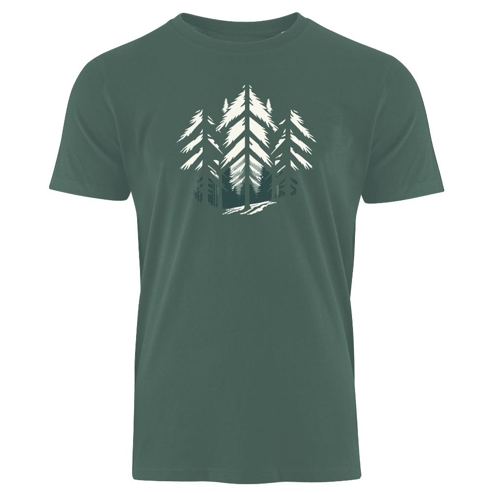 Wald Logo - Bio Herren Shirt