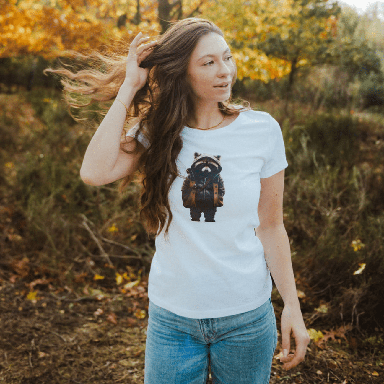 Willi Waschbär  - Bio Damen Shirt