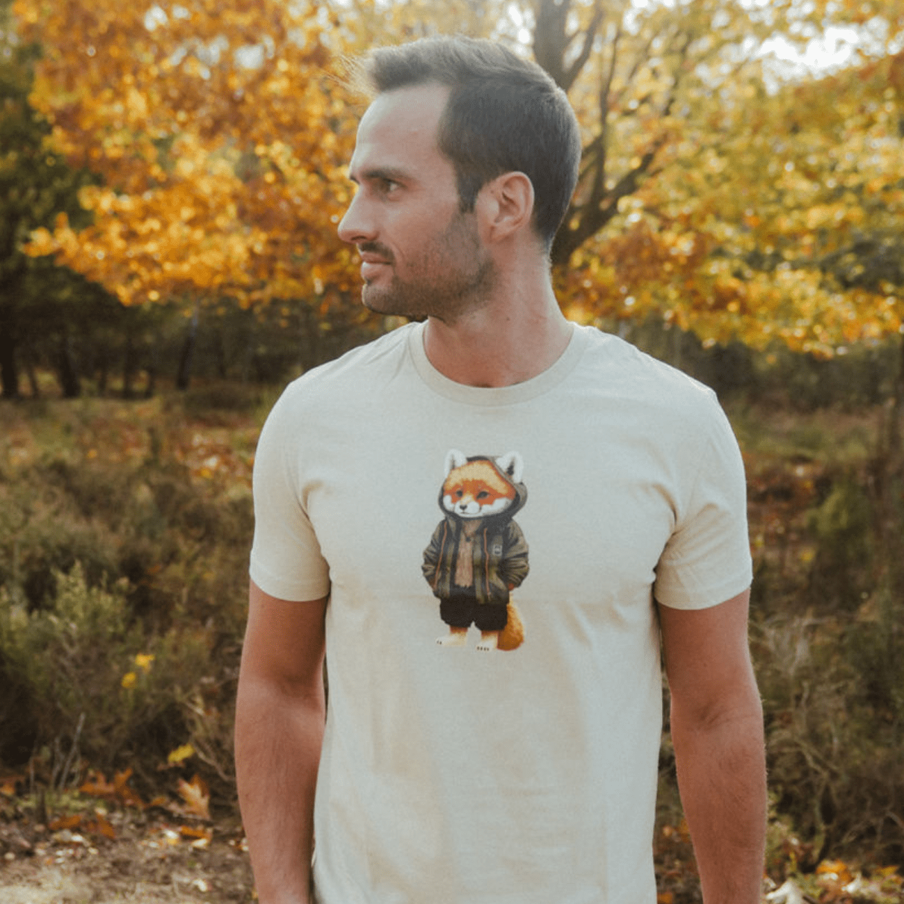 Finn Fuchs - Bio Herren Shirt