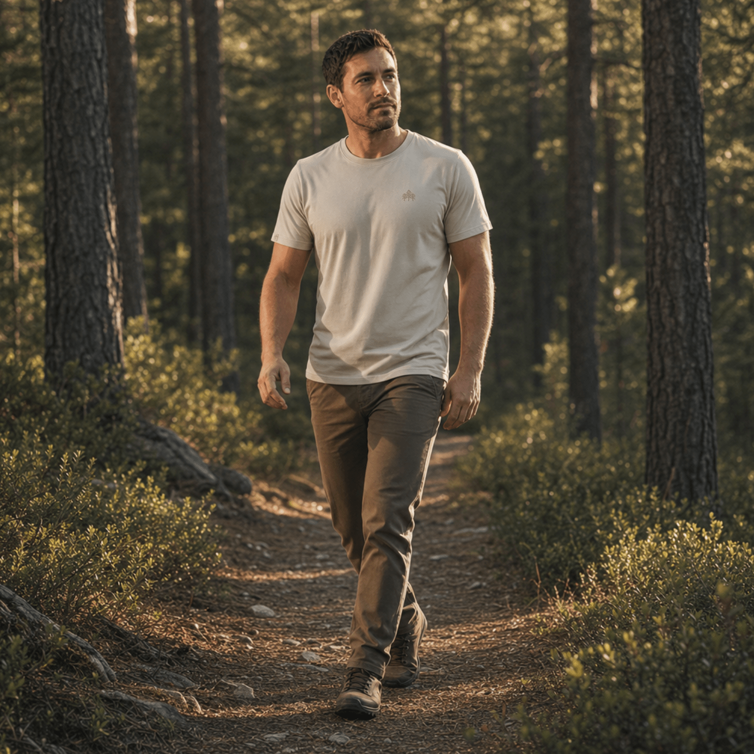 Holzbrüder® Essentials - Bio Herren Shirt aus Baumwolle