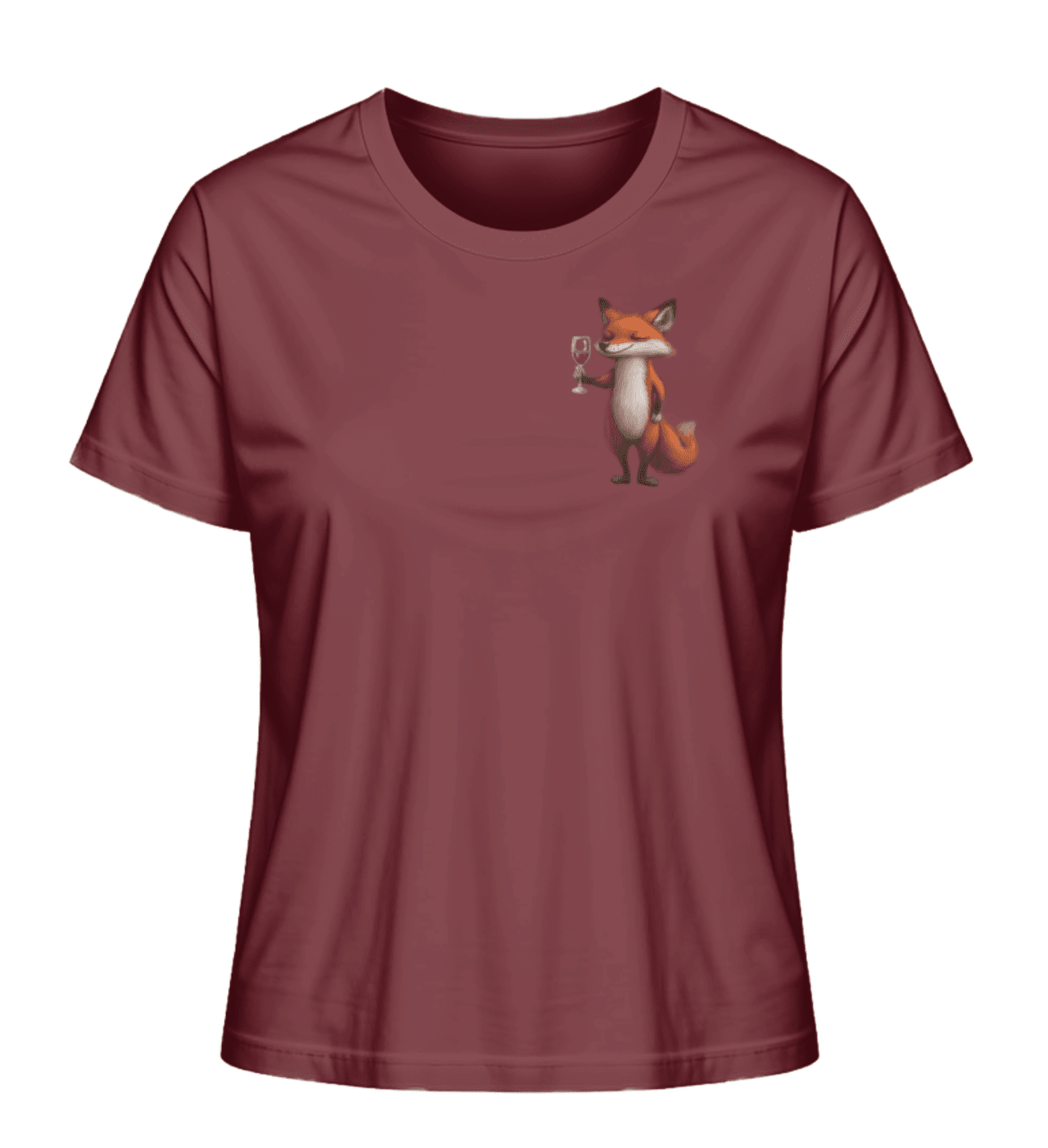 Vino Fox - Bio Damen Shirt