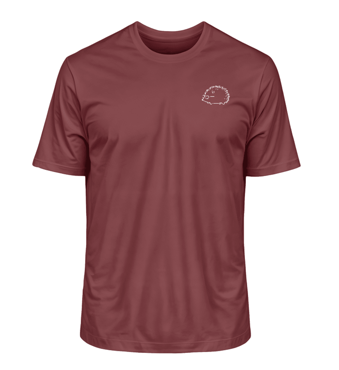 Cooler Igel - Bio Herren Shirt (Stick)