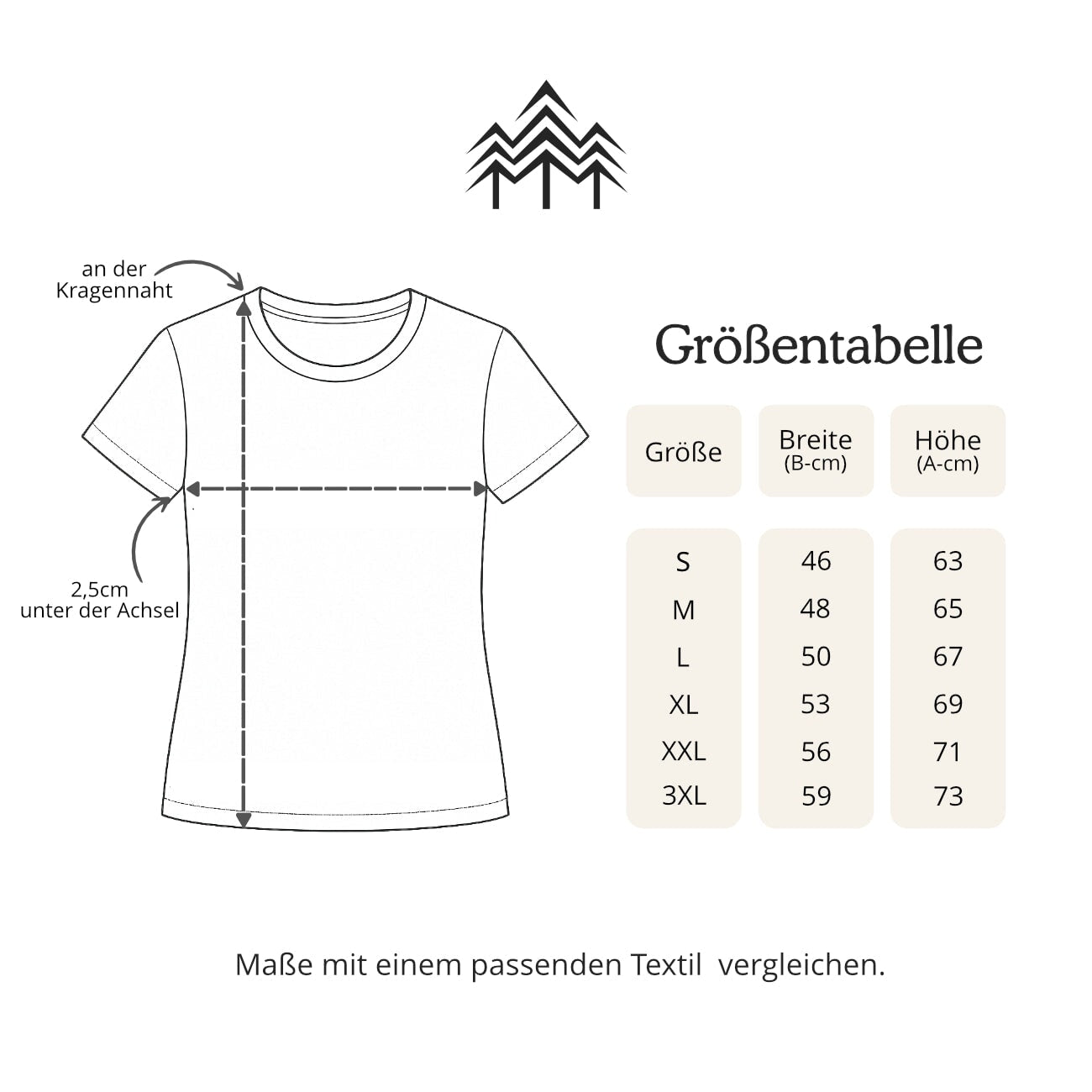 Holzbrüder® Bio-Bambus Shirt Damen