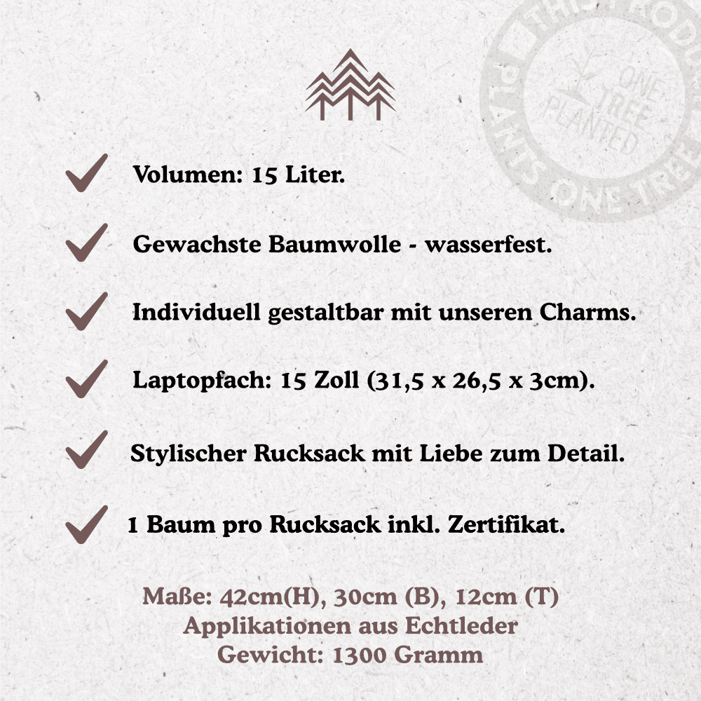 Daypack Acadia - Natura (🌲)