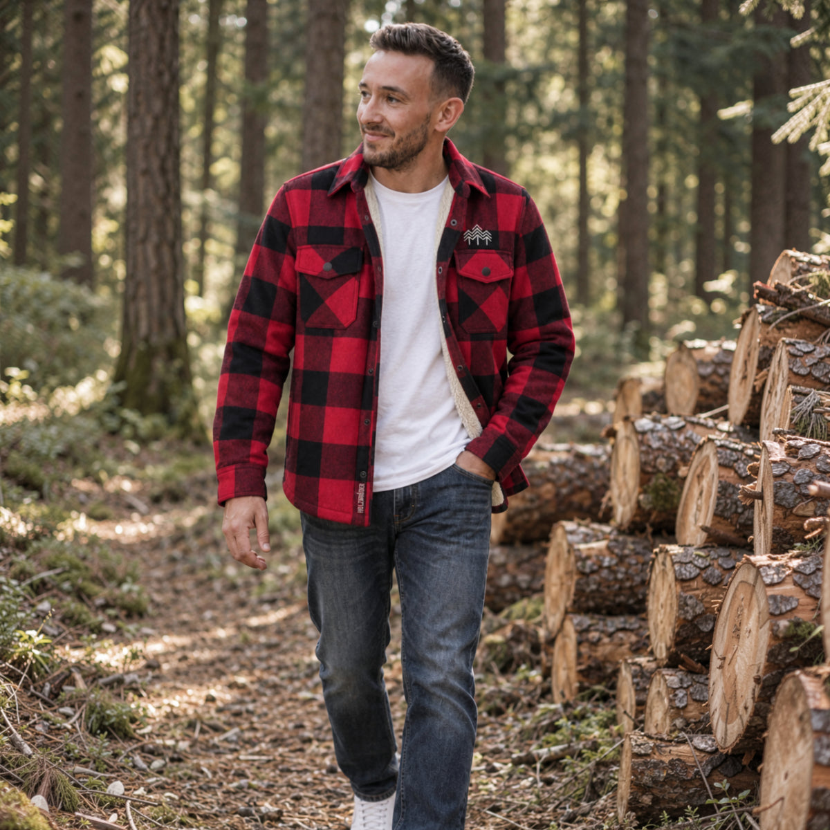 Holzbrüder® Flanelljacke – Outlander