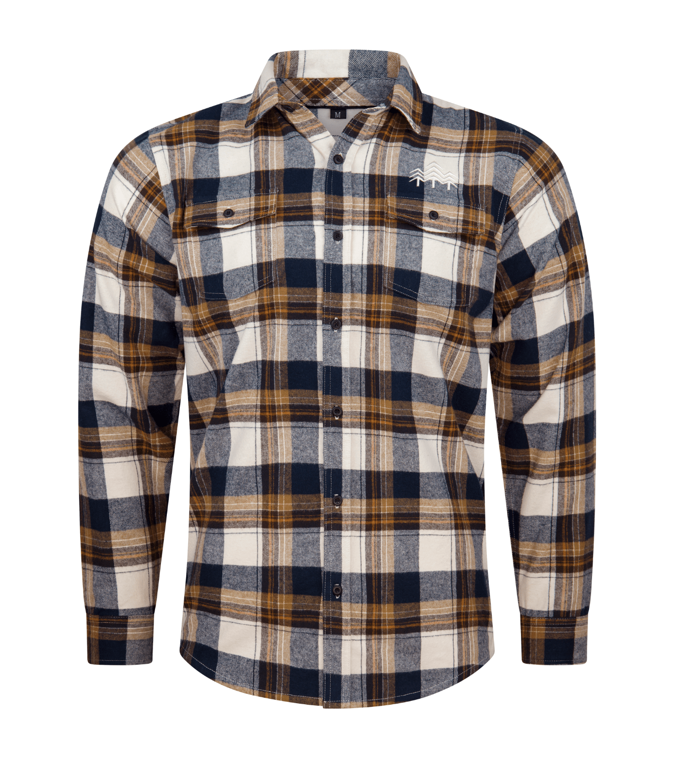HOLZBRÜDER® - Unisex Flanellhemd mit Stick