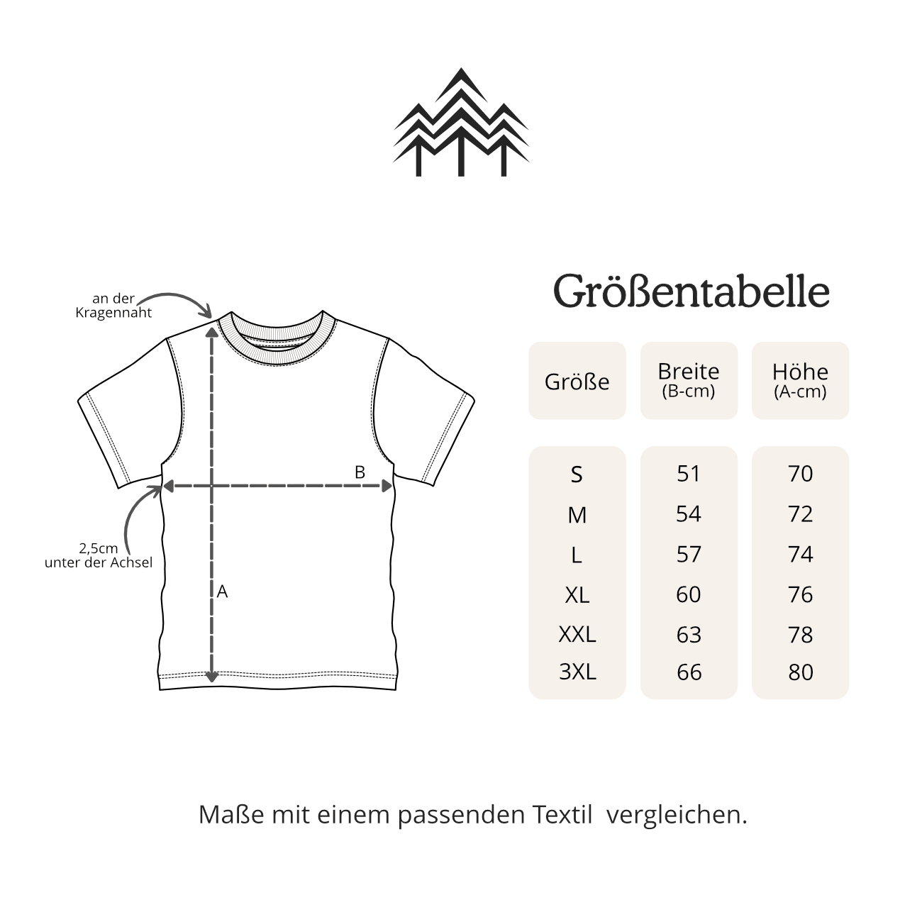 Holzbrüder® Originals - Nature Skull Bio Herren Shirt