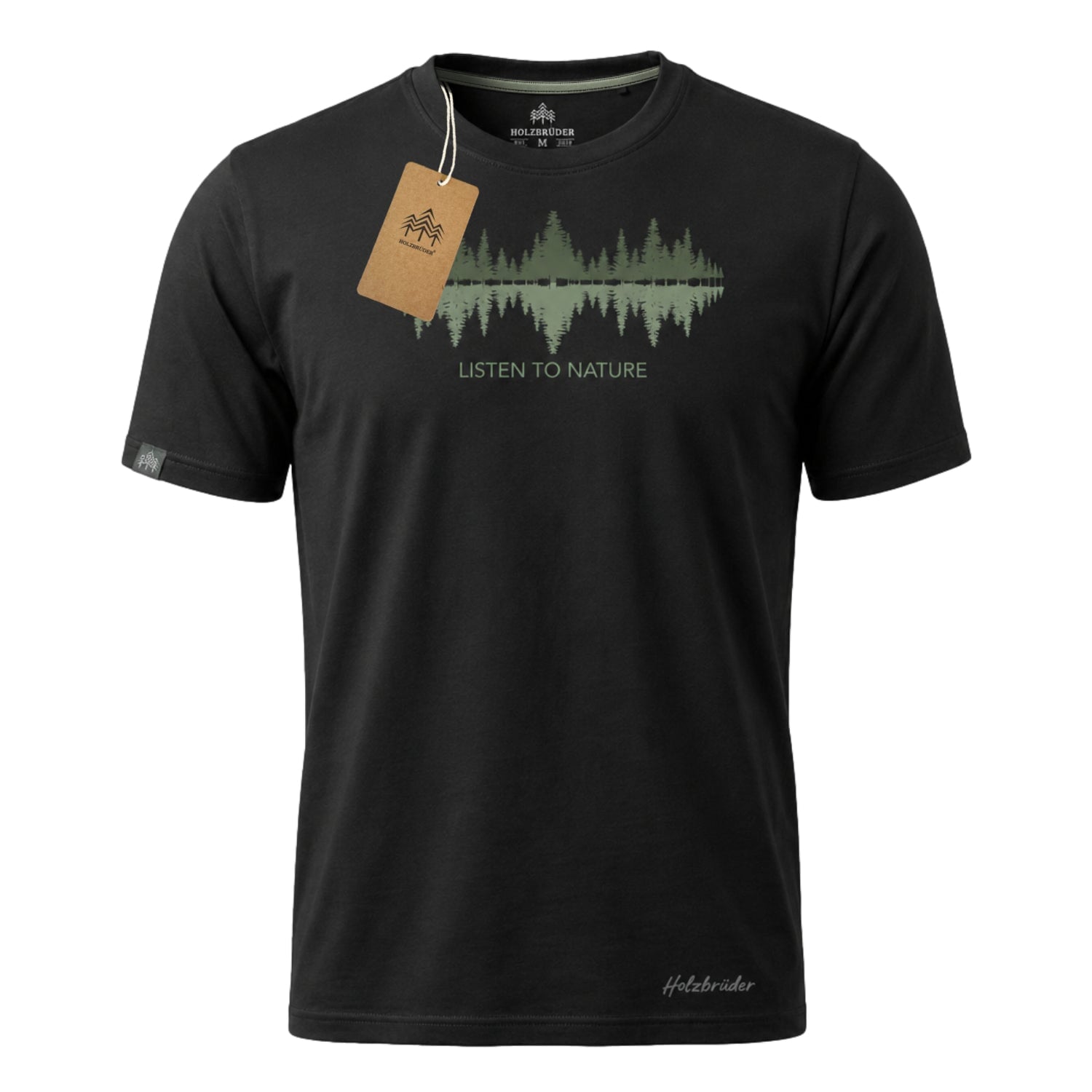 Holzbrüder® Originals - Listen To Nature Bio Herren Shirt