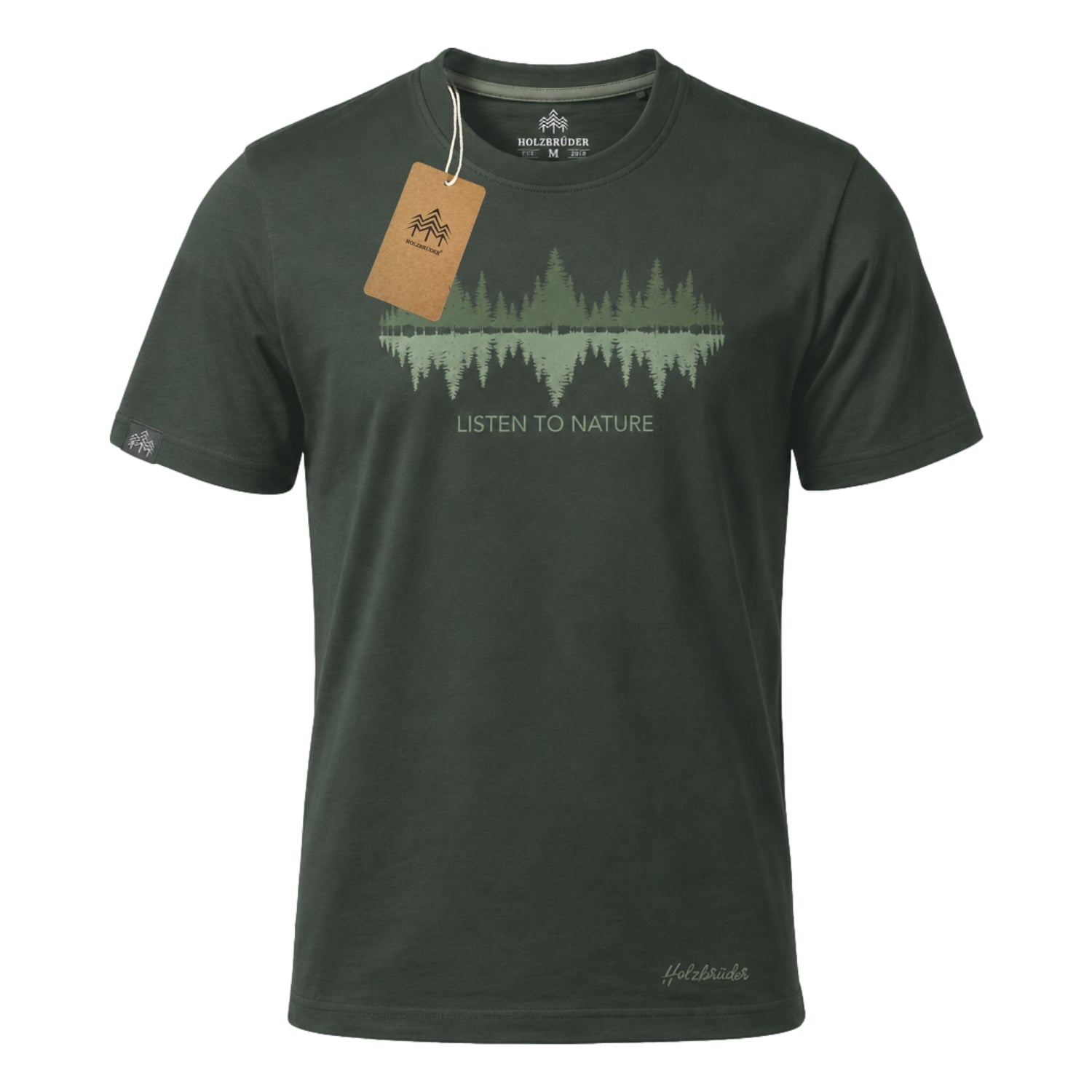 Holzbrüder® Originals - Listen To Nature Bio Herren Shirt