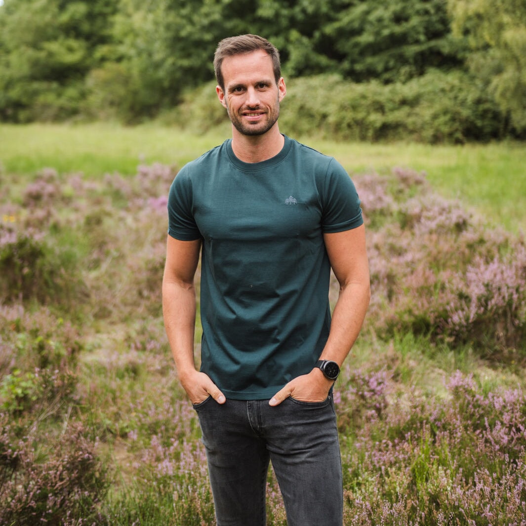 Holzbrüder® Bio Herren Shirt aus mercerisierter Baumwolle