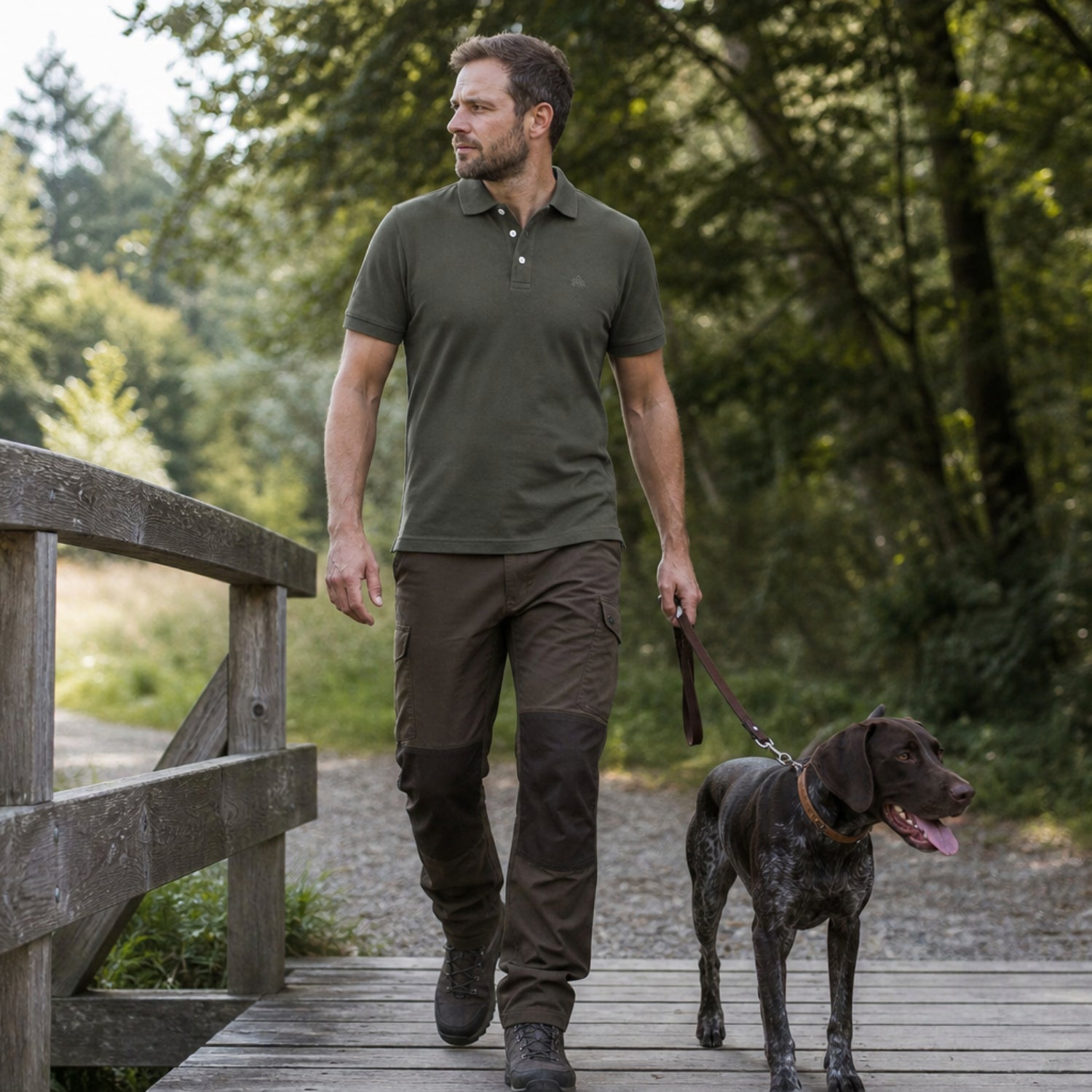 Holzbrüder® Piqué Polo Hemd - Belmont