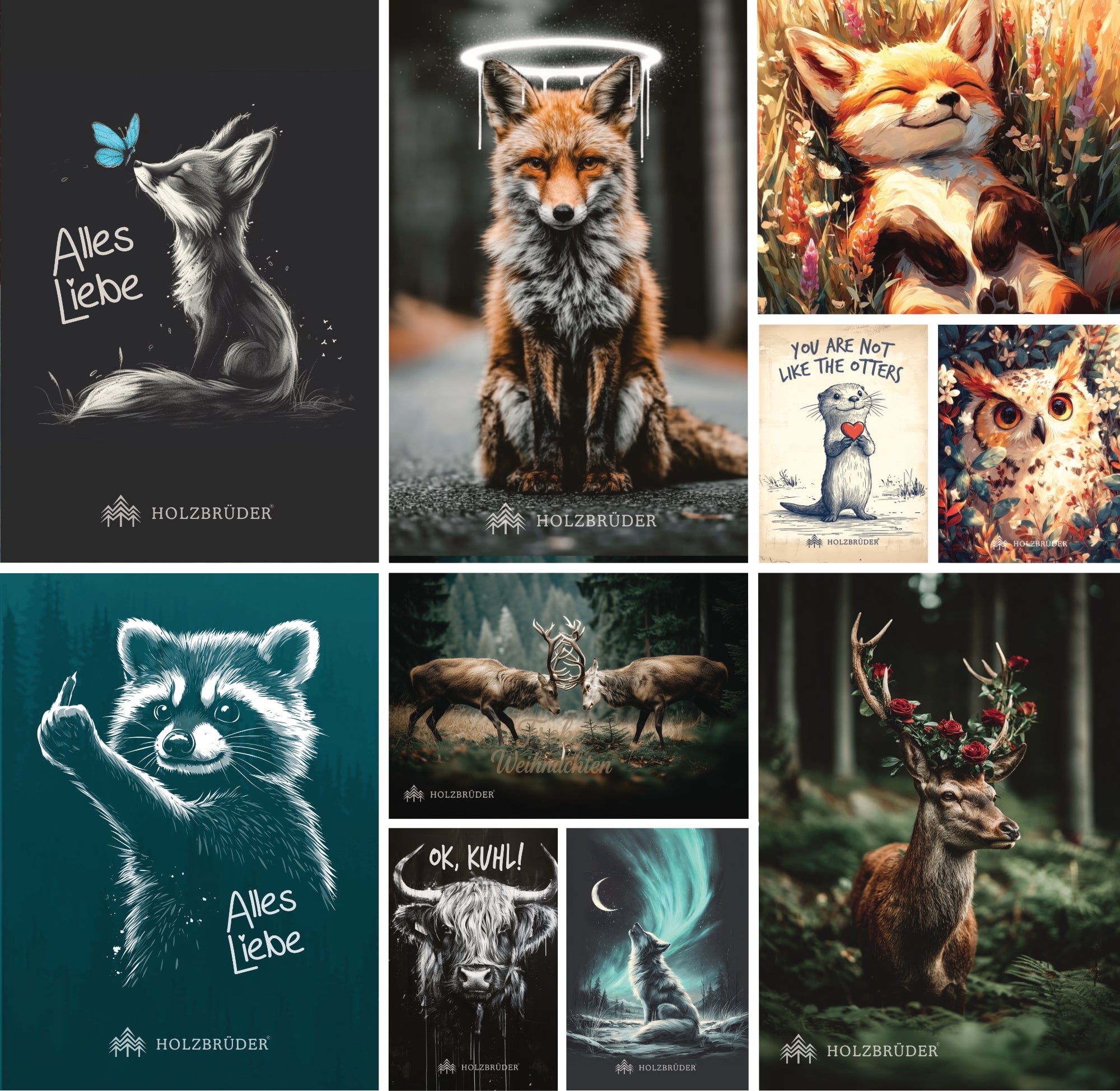 Postkarten Set (10 Stk.)