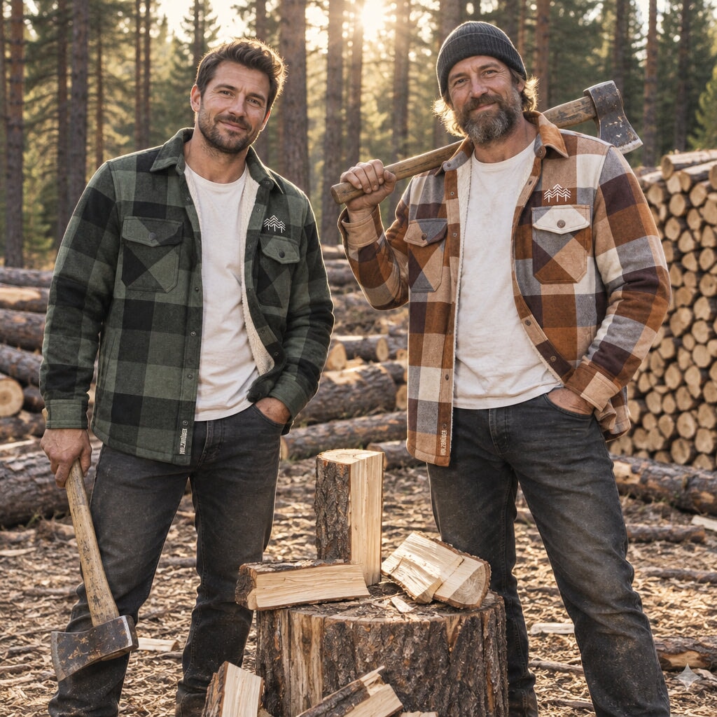 Holzbrüder® Flanelljacke – Outlander (ab Oktober)