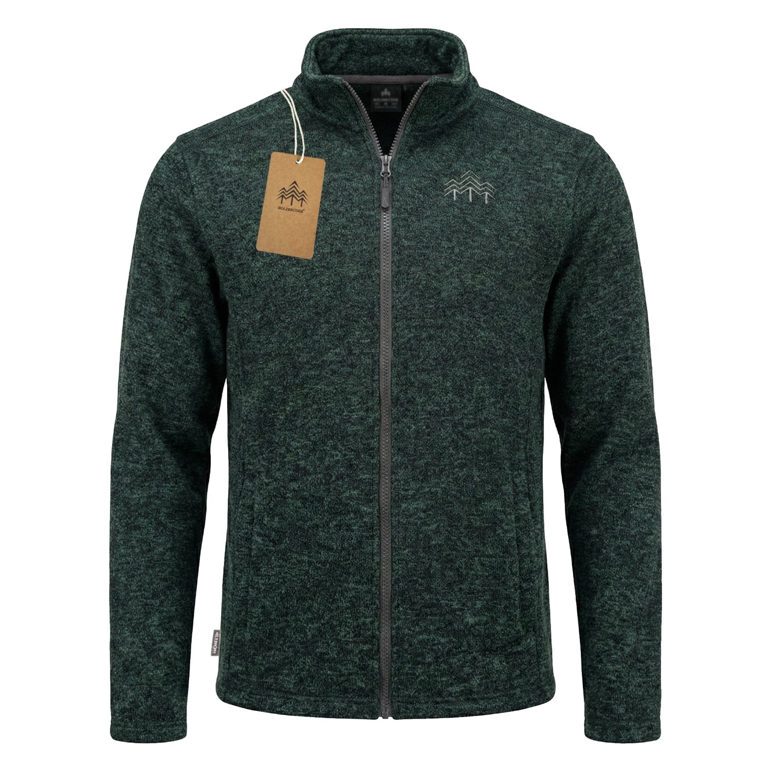 Holzbrüder® Strickfleece Jacke / Magic Forest