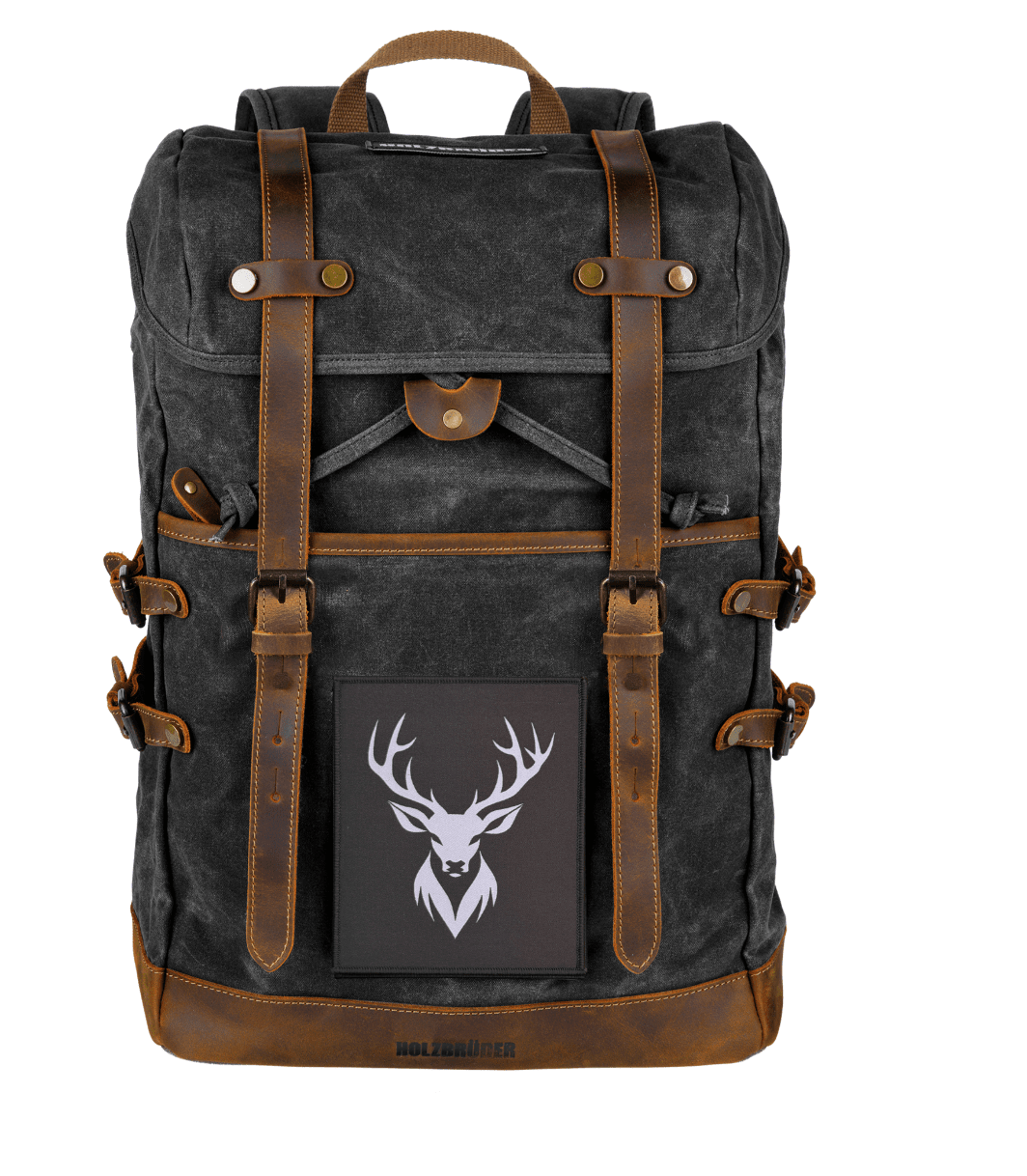 BIG PATCH DEER (schwarzblau)