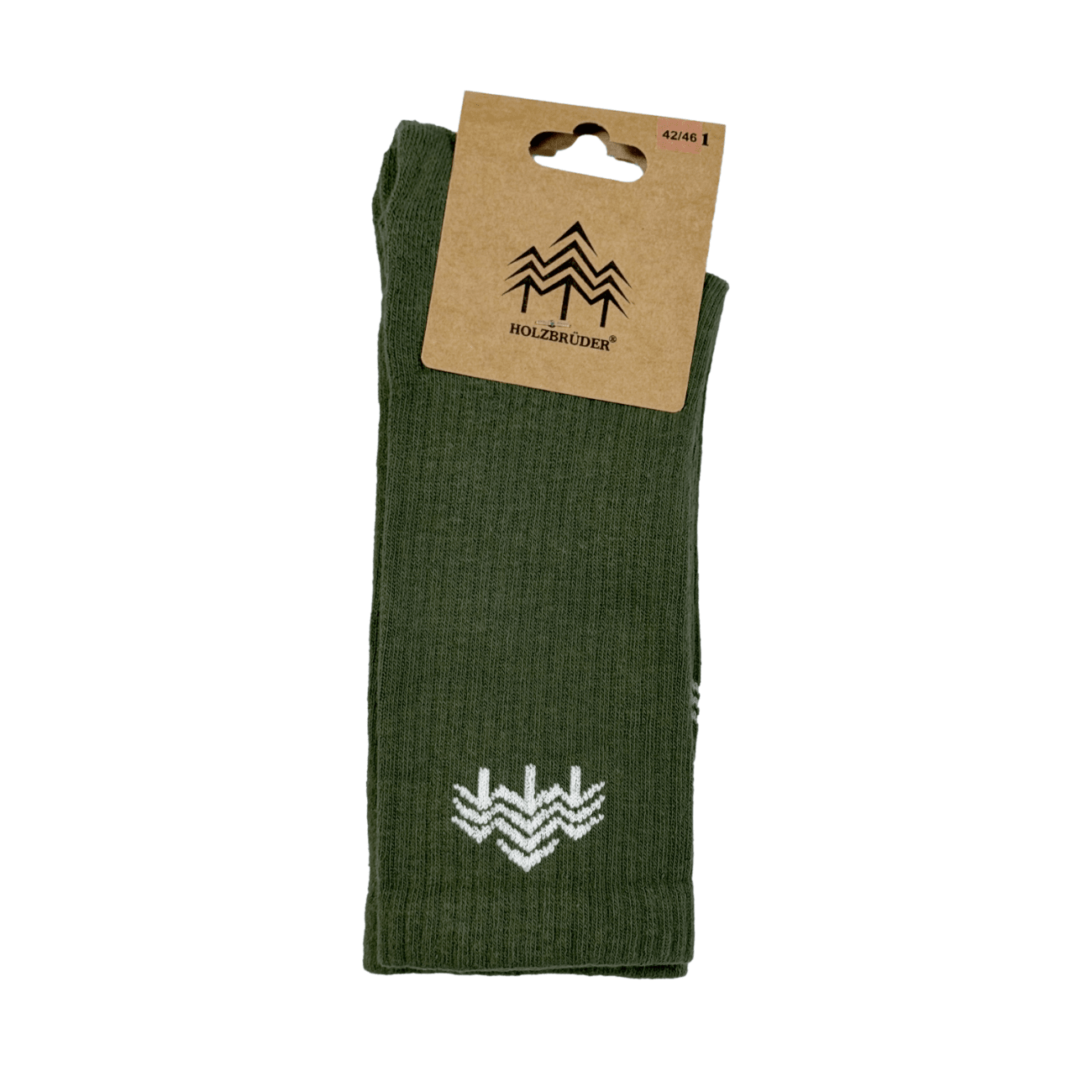 Bio Crew Socken - HB® Logo Forstgrün