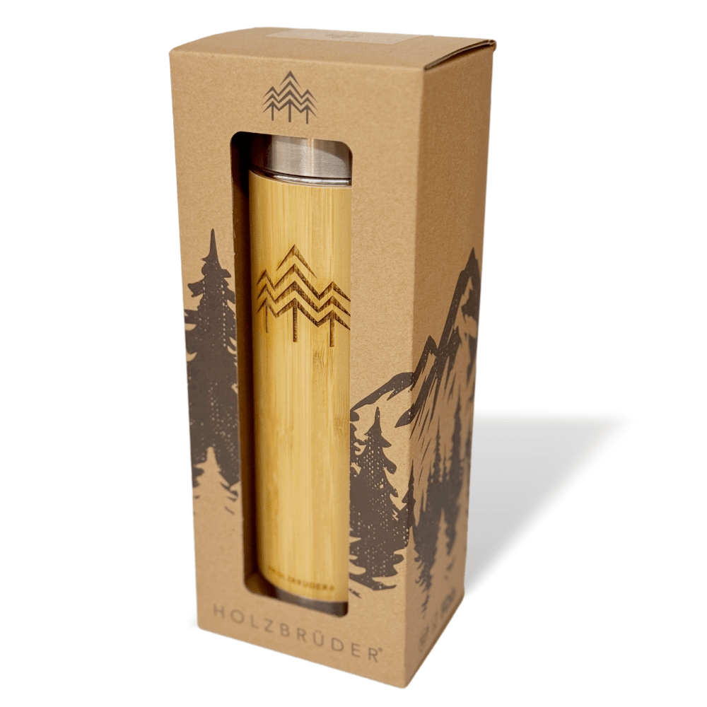 HOLZBRÜDER - Bambus Thermoskanne