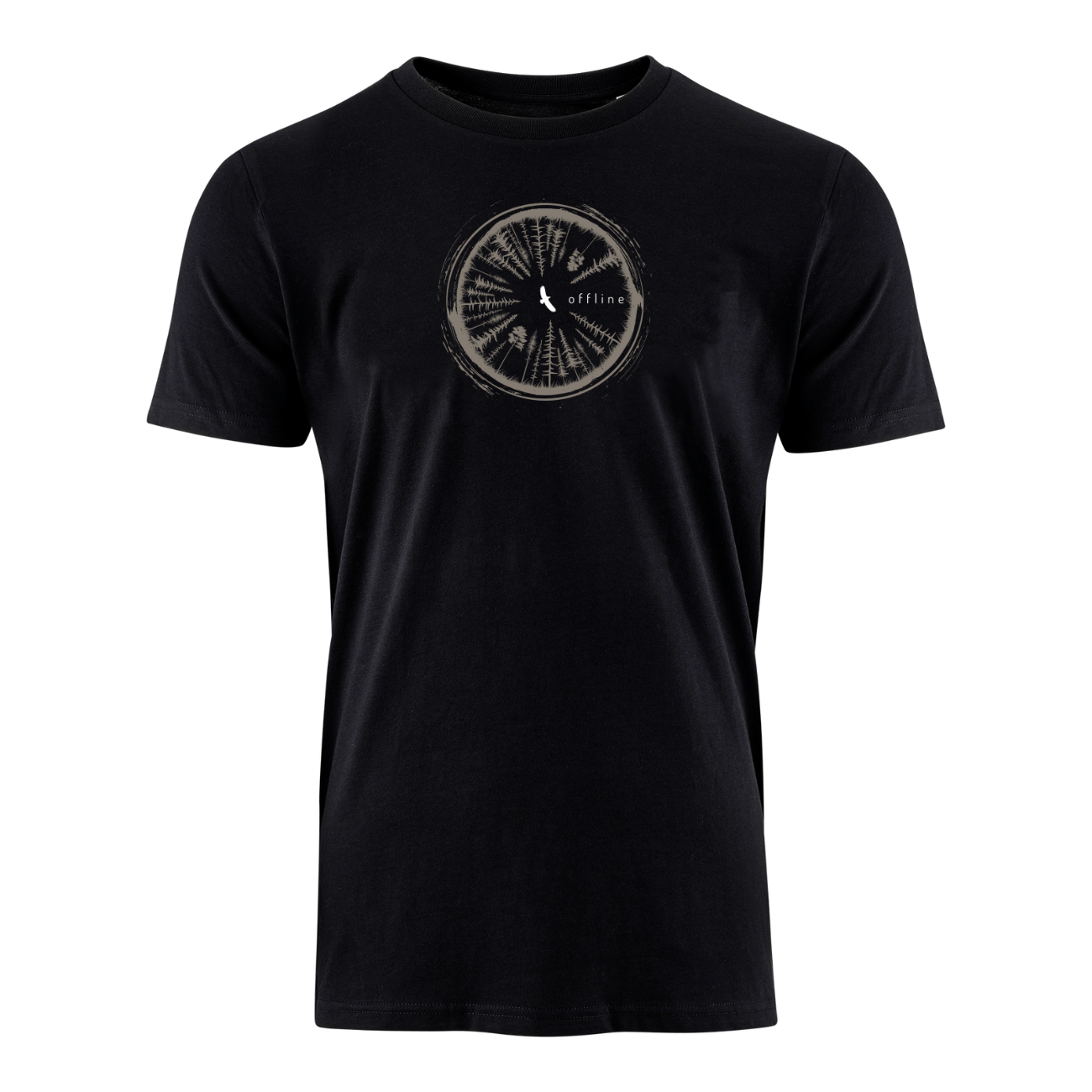 Offline im Wald - Bio Herren Shirt