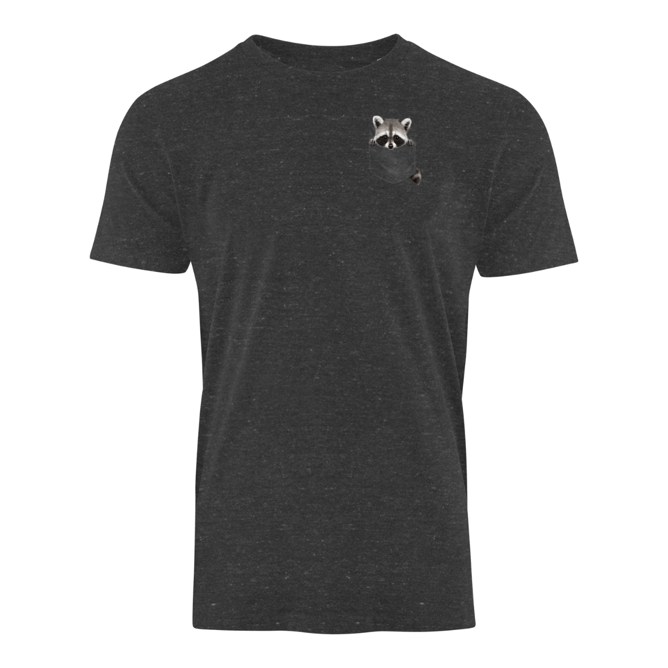 Waschbär Tasche - Bio Herren Shirt