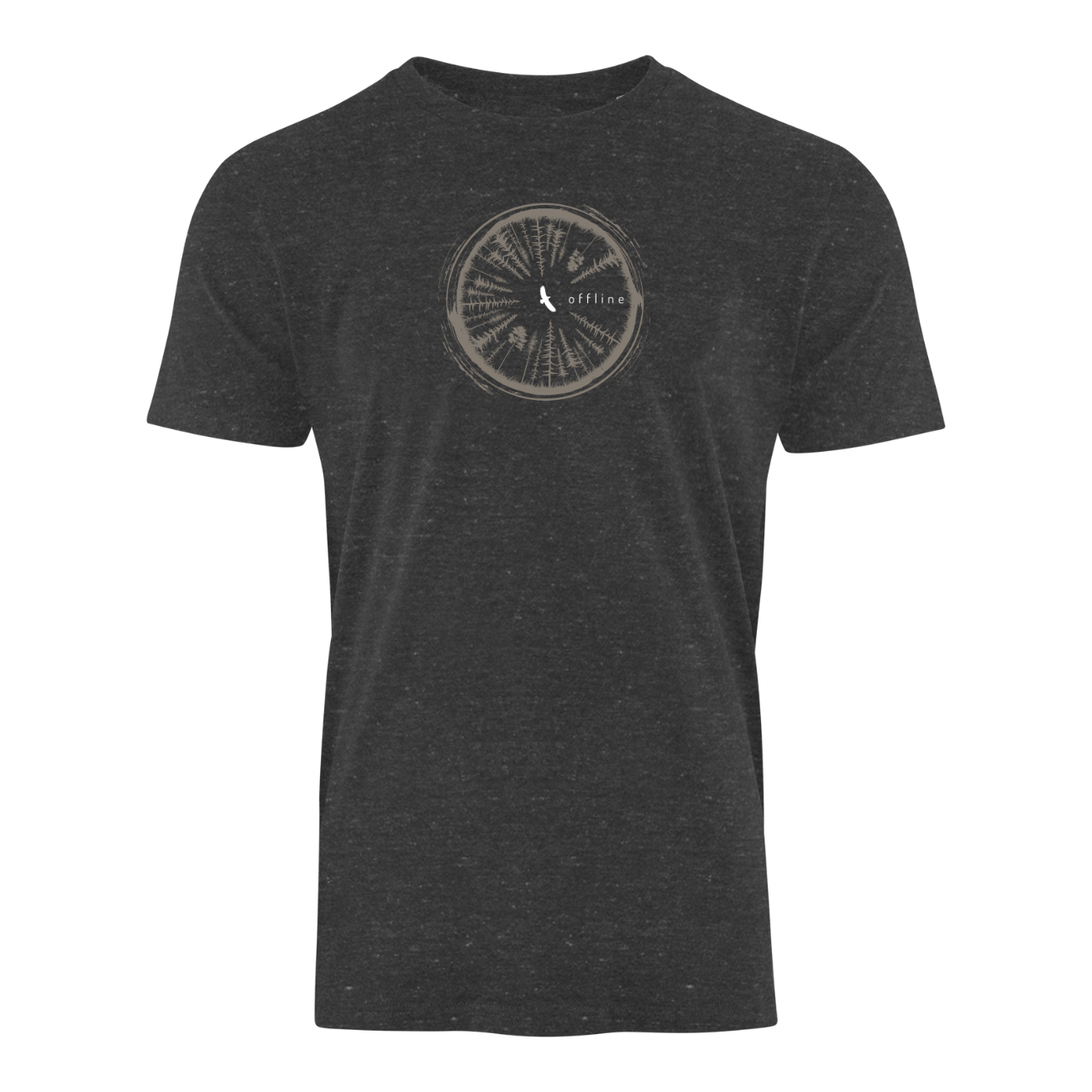 Offline im Wald - Bio Herren Shirt