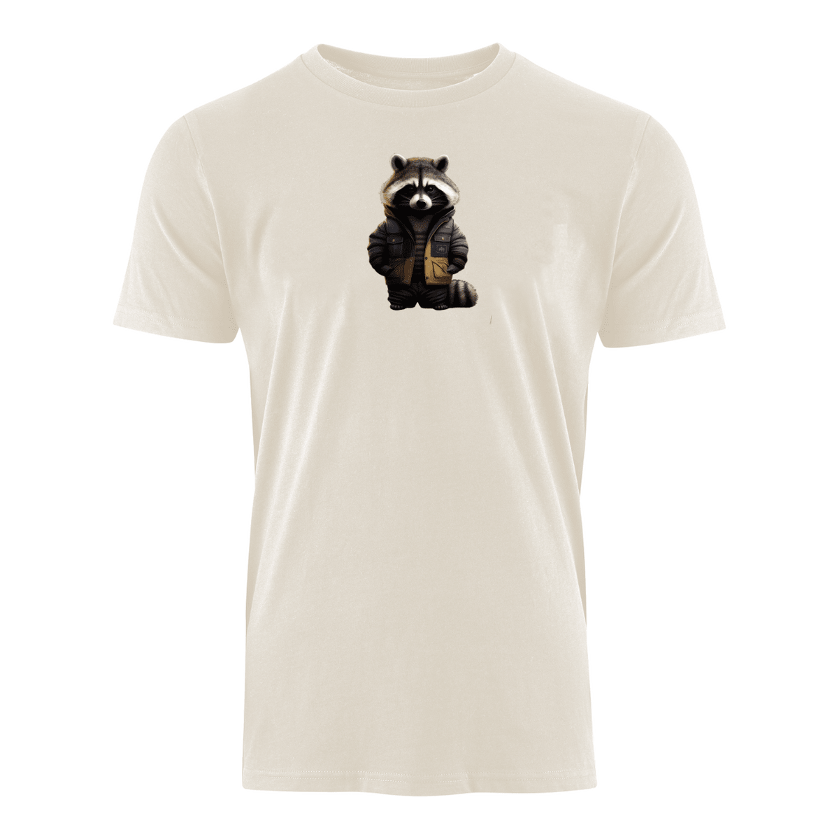 Waschbär Rocky - Bio Herren Shirt