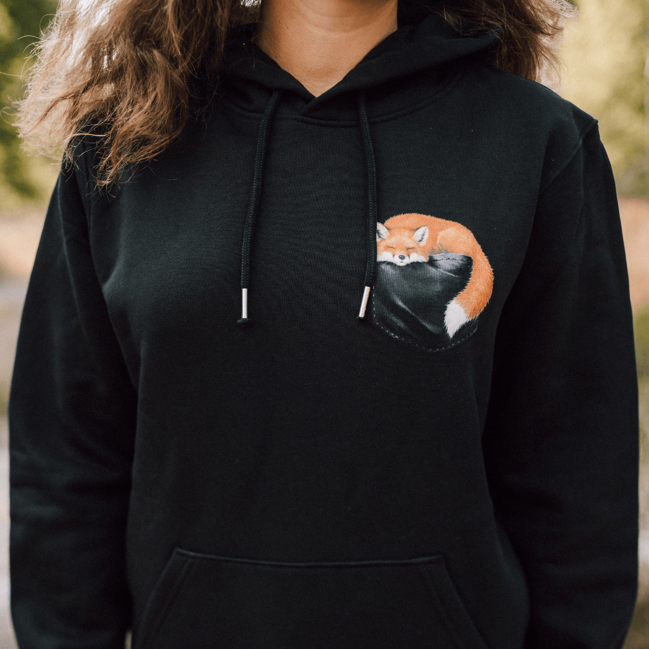 Fuchs Tasche - Bio Unisex Hoodie (PREMIUM)