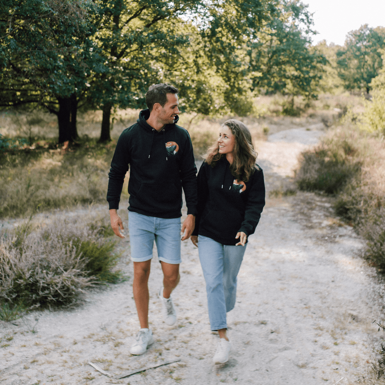 Fuchs Tasche - Bio Unisex Hoodie (PREMIUM)