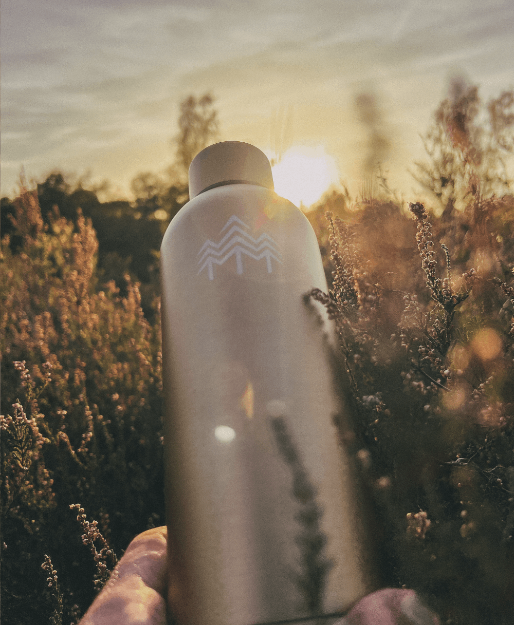 Baum Logo - Thermo-Trinkflasche (🌲)