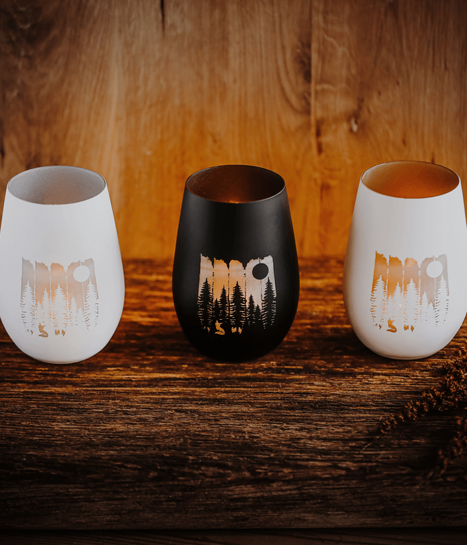 Windlicht Fuchs Im Wald