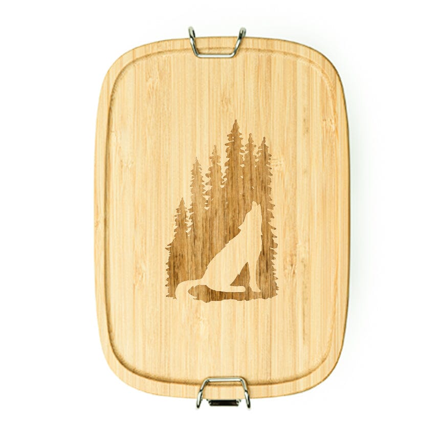 Wolf Im Wald - Brotdose Yukon