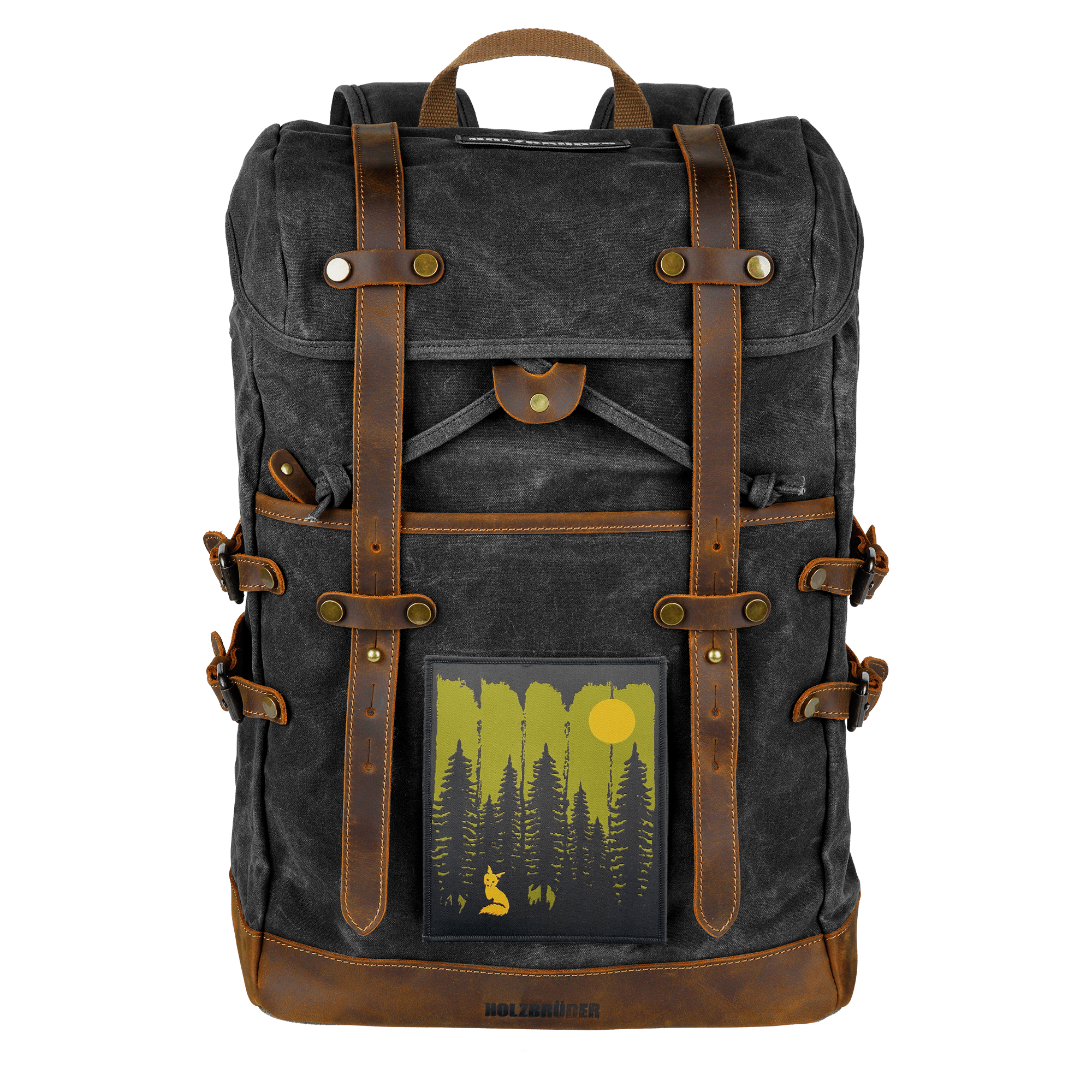 BIG PATCH Fuchs Im Wald (schwarzblau)