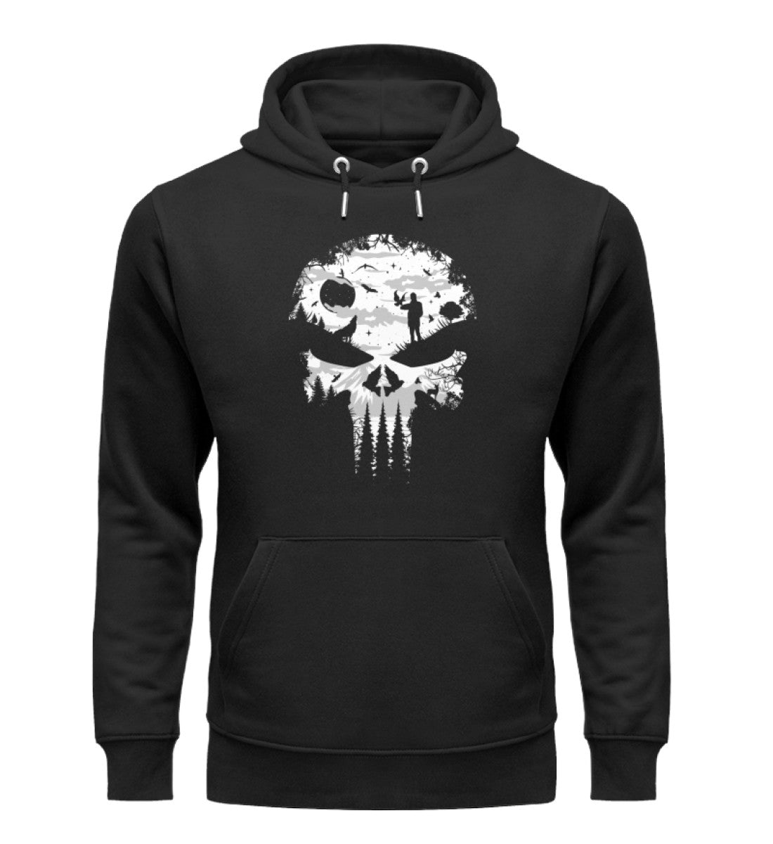 NATURE SKULL BIO STANLEY STELLA Unisex Organic Hoodie holz brueder