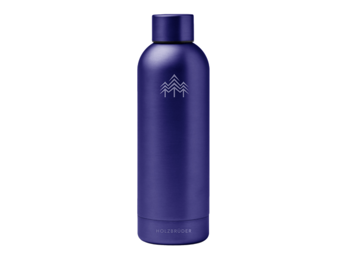 Baum Logo - Thermo-Trinkflasche (🌲)