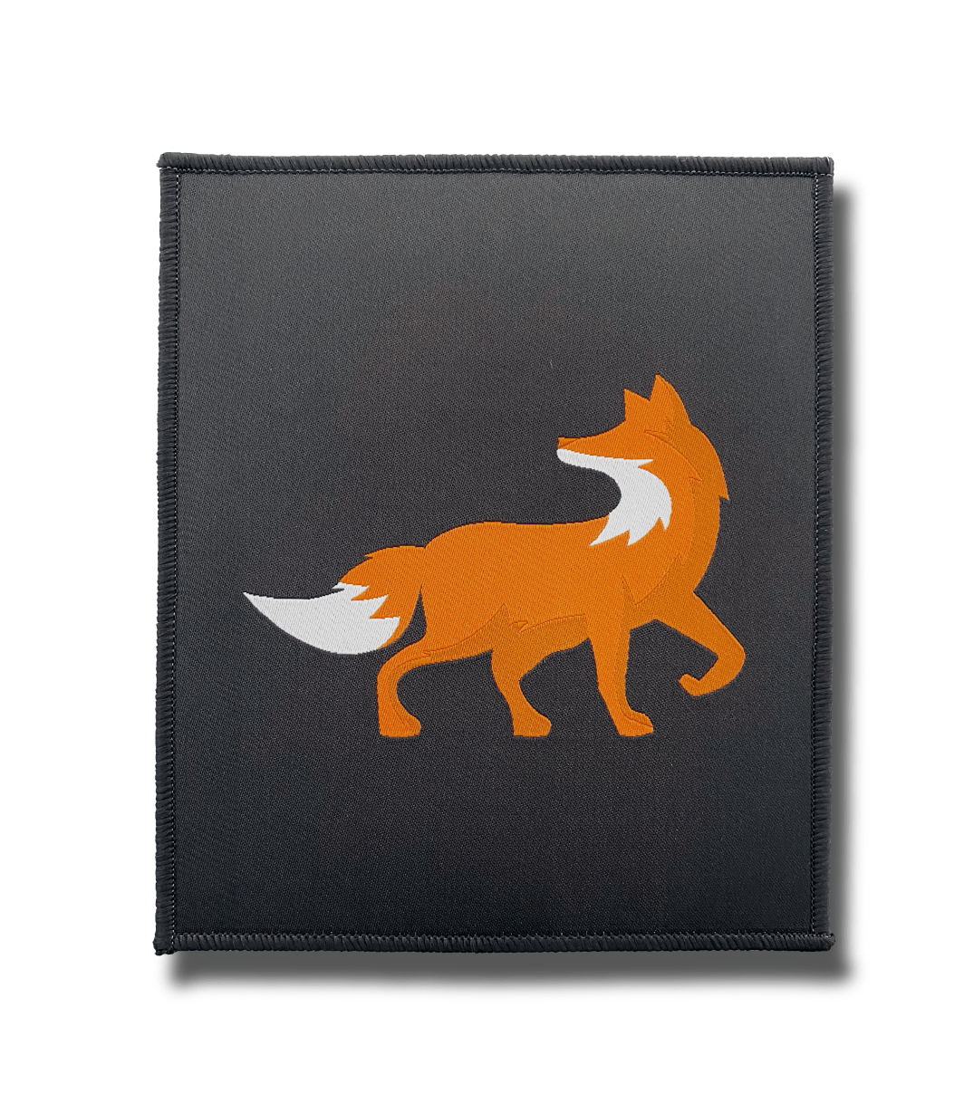 BIG PATCH Fuchs (schwarzblau)
