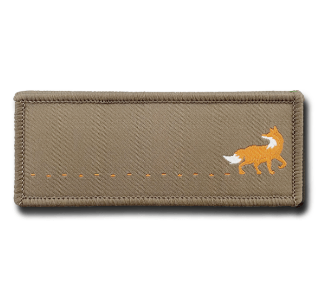 SMALL PATCH Fuchs Spur (olivgrau)