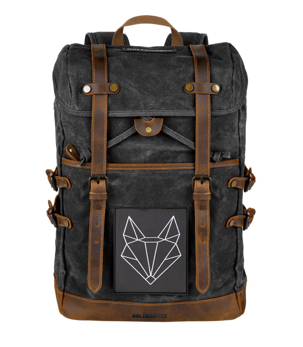 BIG PATCH Geo Fuchs (schwarzblau)