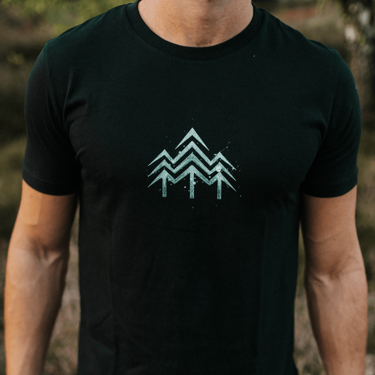 HOLZBRÜDER®️ Logo - Line Art - Bio Herren Shirt