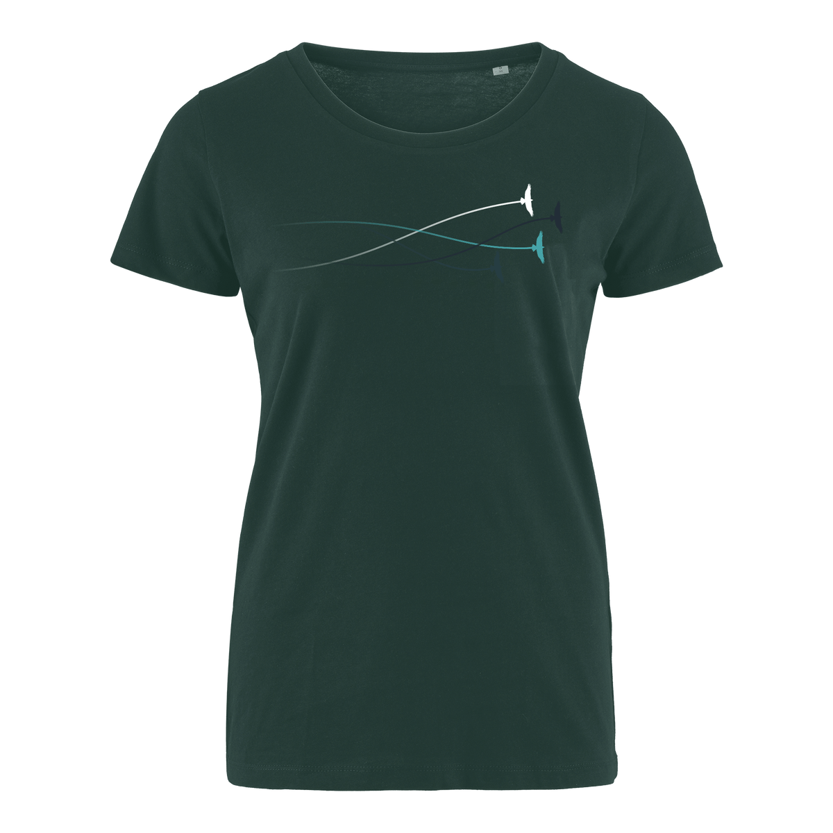 VOGEL SPUR - Bio Damen Shirt