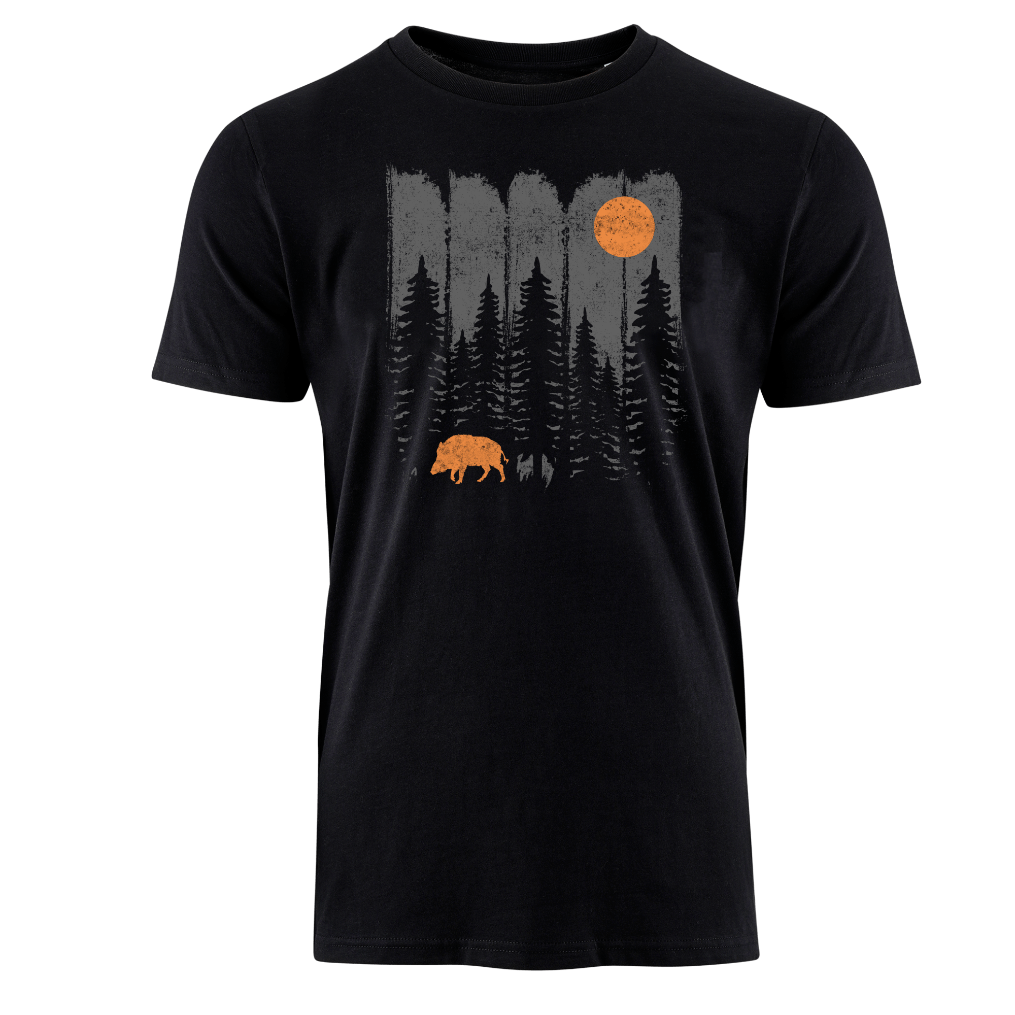 WILDSCHWEIN IM WALD - Bio Herren Shirt