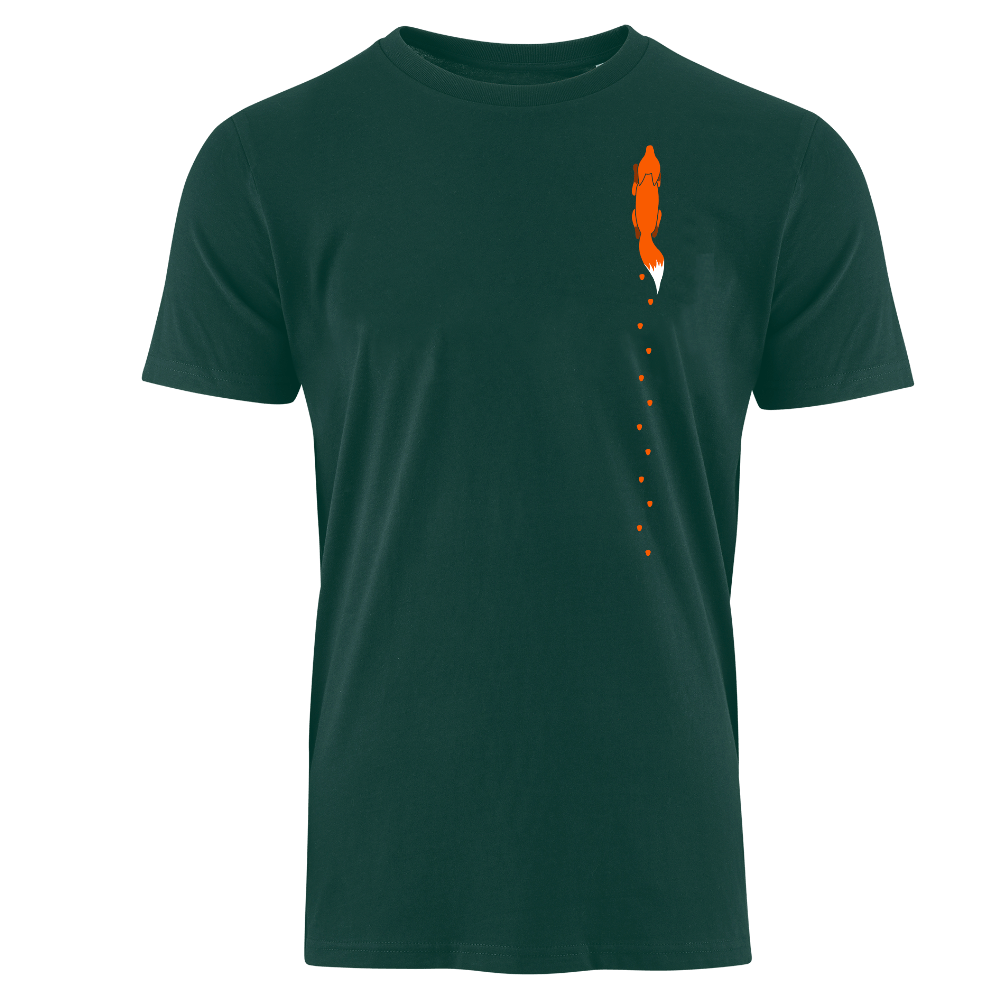 FUCHS SPUR VERTIKAL - Bio Herren Shirt
