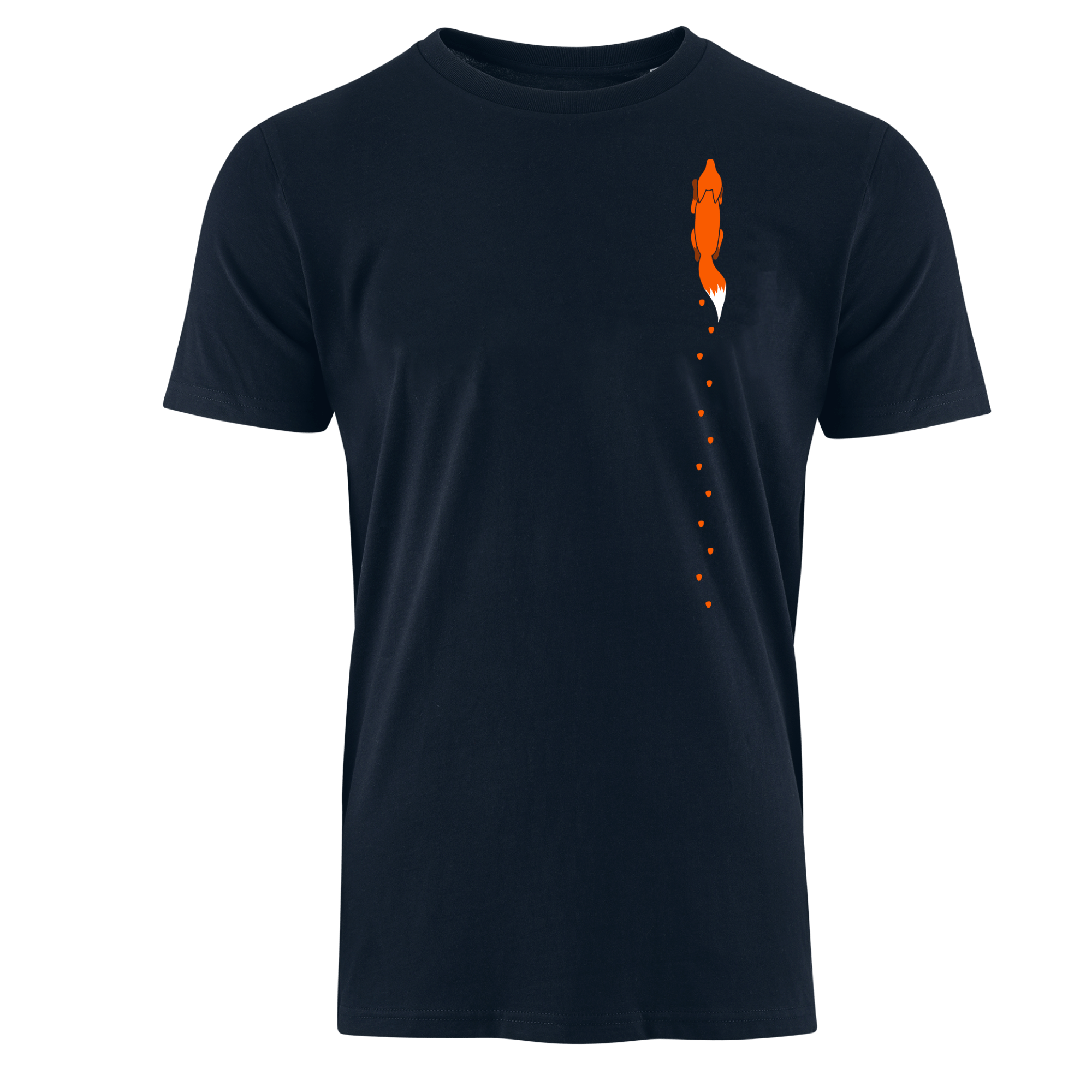 FUCHS SPUR VERTIKAL - Bio Herren Shirt