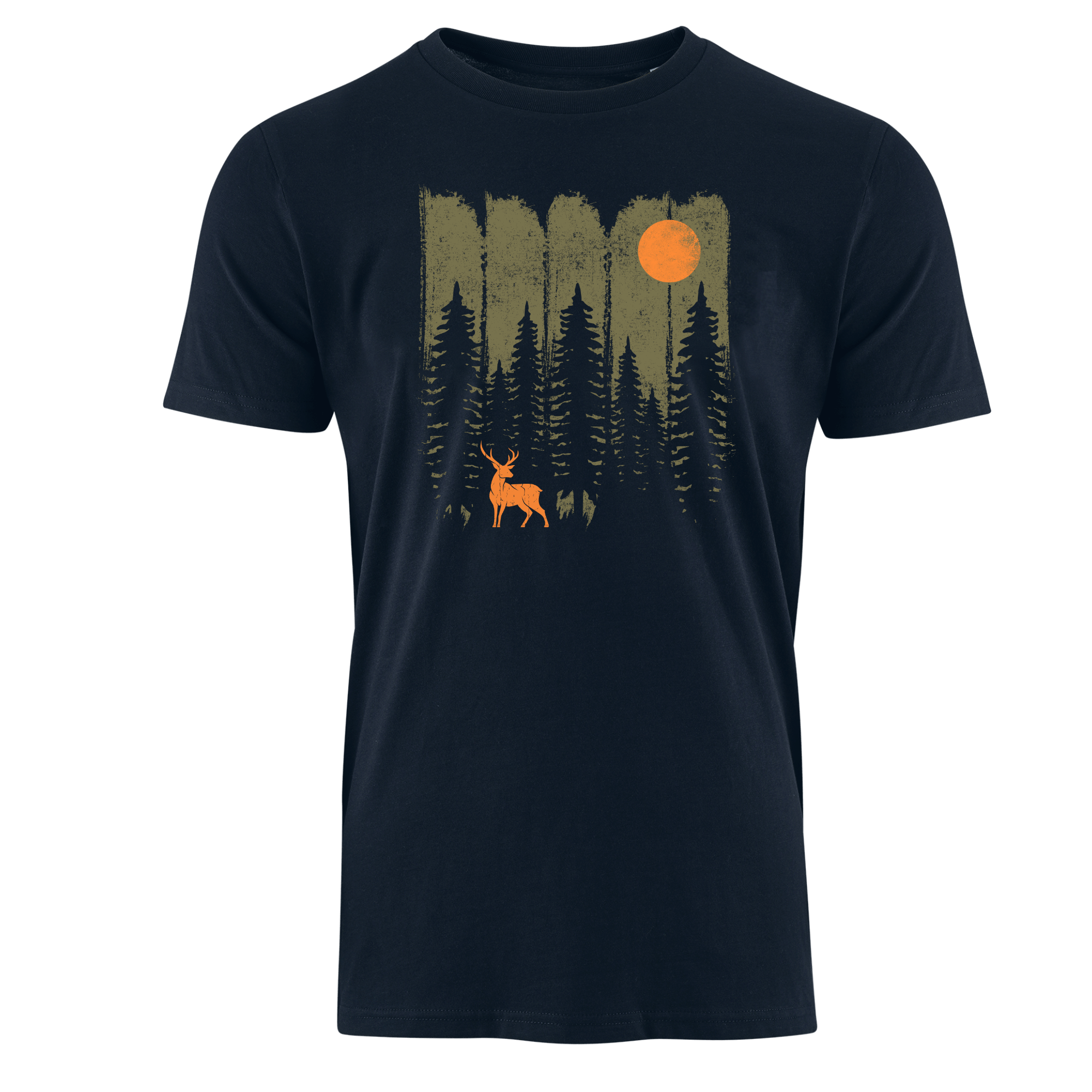 HIRSCH IM WALD - Bio Herren Shirt