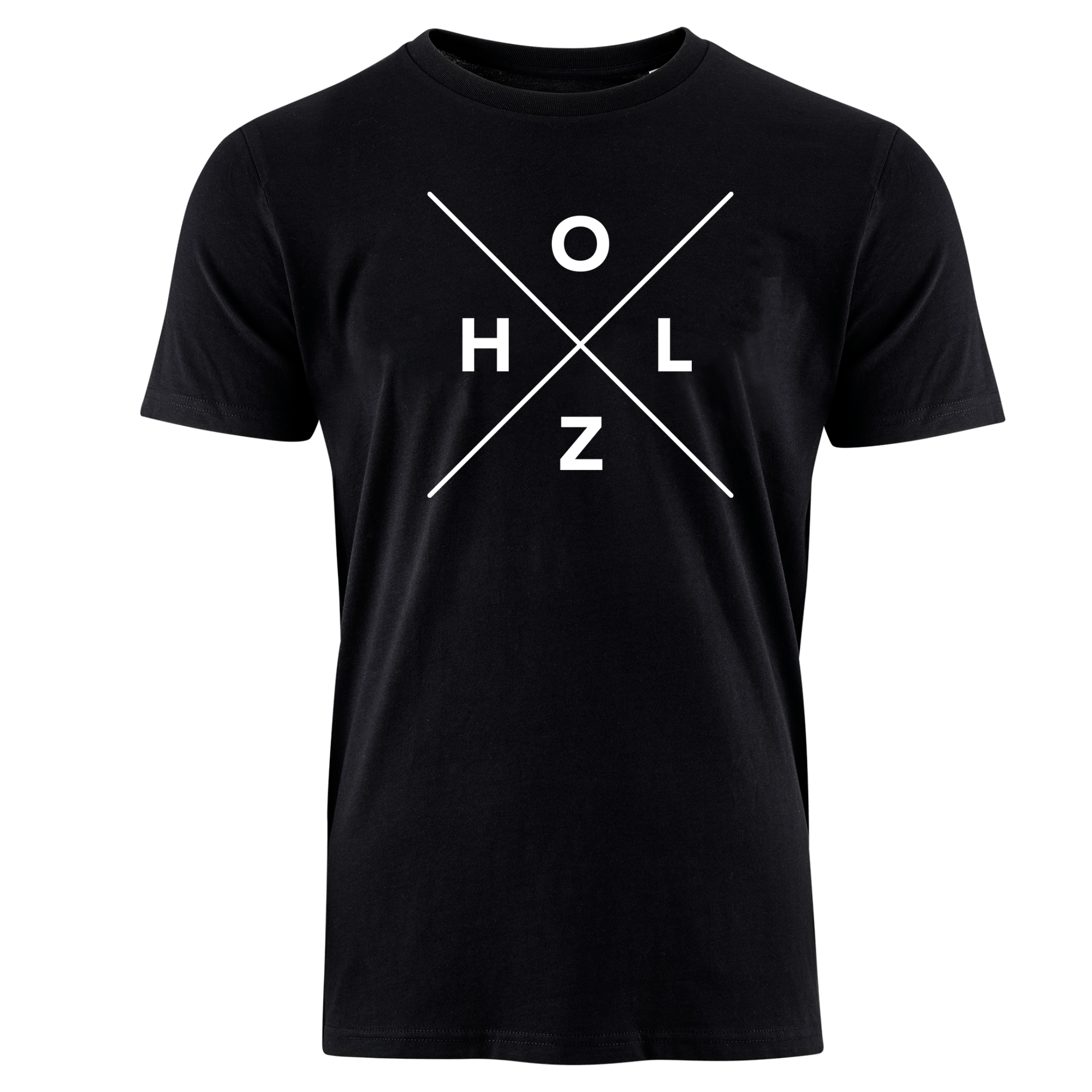 HOLZ KREUZ - Bio Herren Shirt