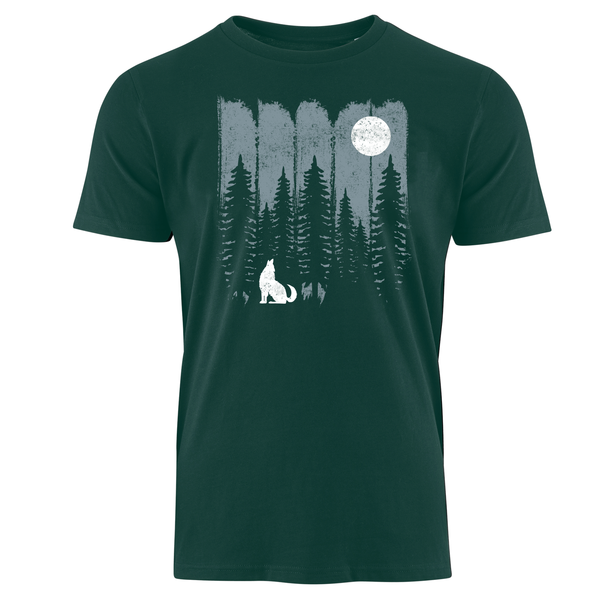 WOLF IM WALD - Bio Herren Shirt