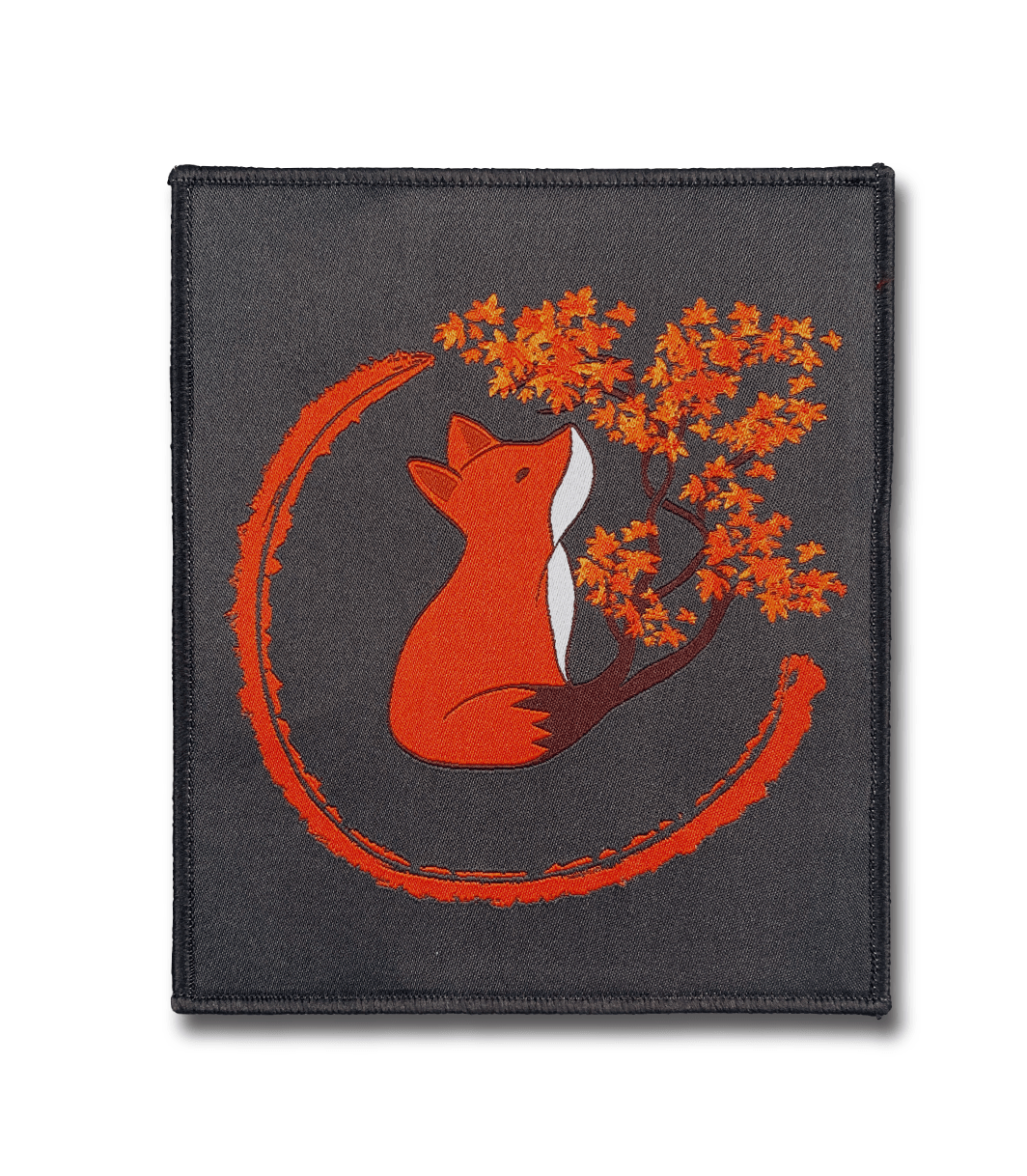 BIG PATCH Herbstfuchs (schwarzblau)