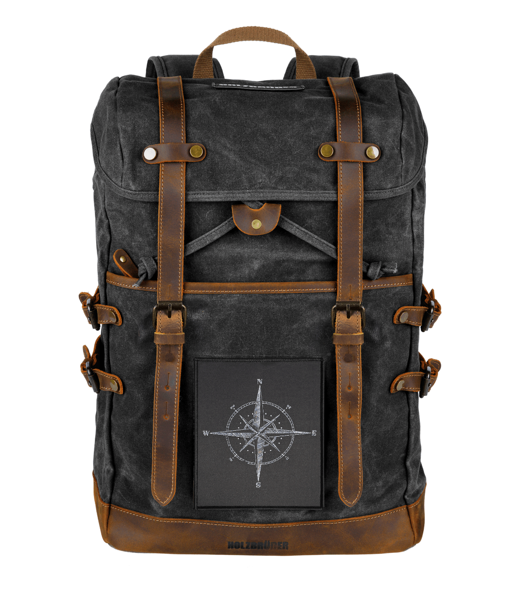 BIG PATCH Kompass (schwarzblau)