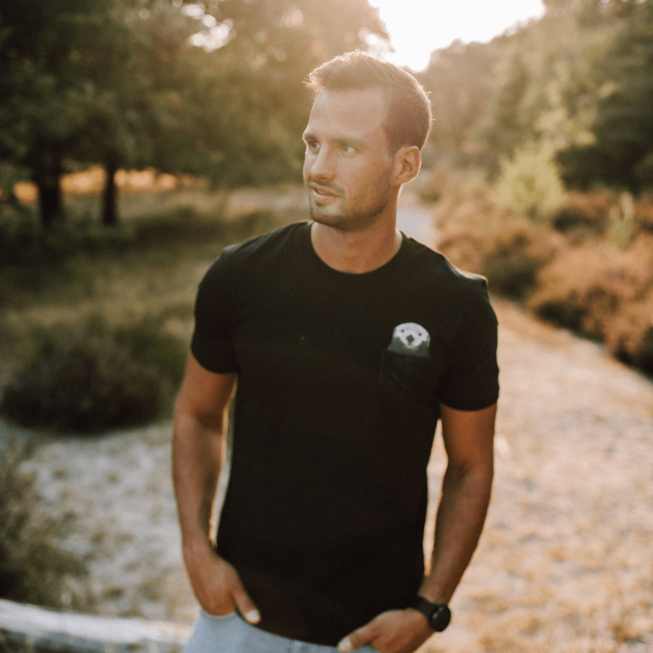 Otter Tasche - Bio Herren Shirt