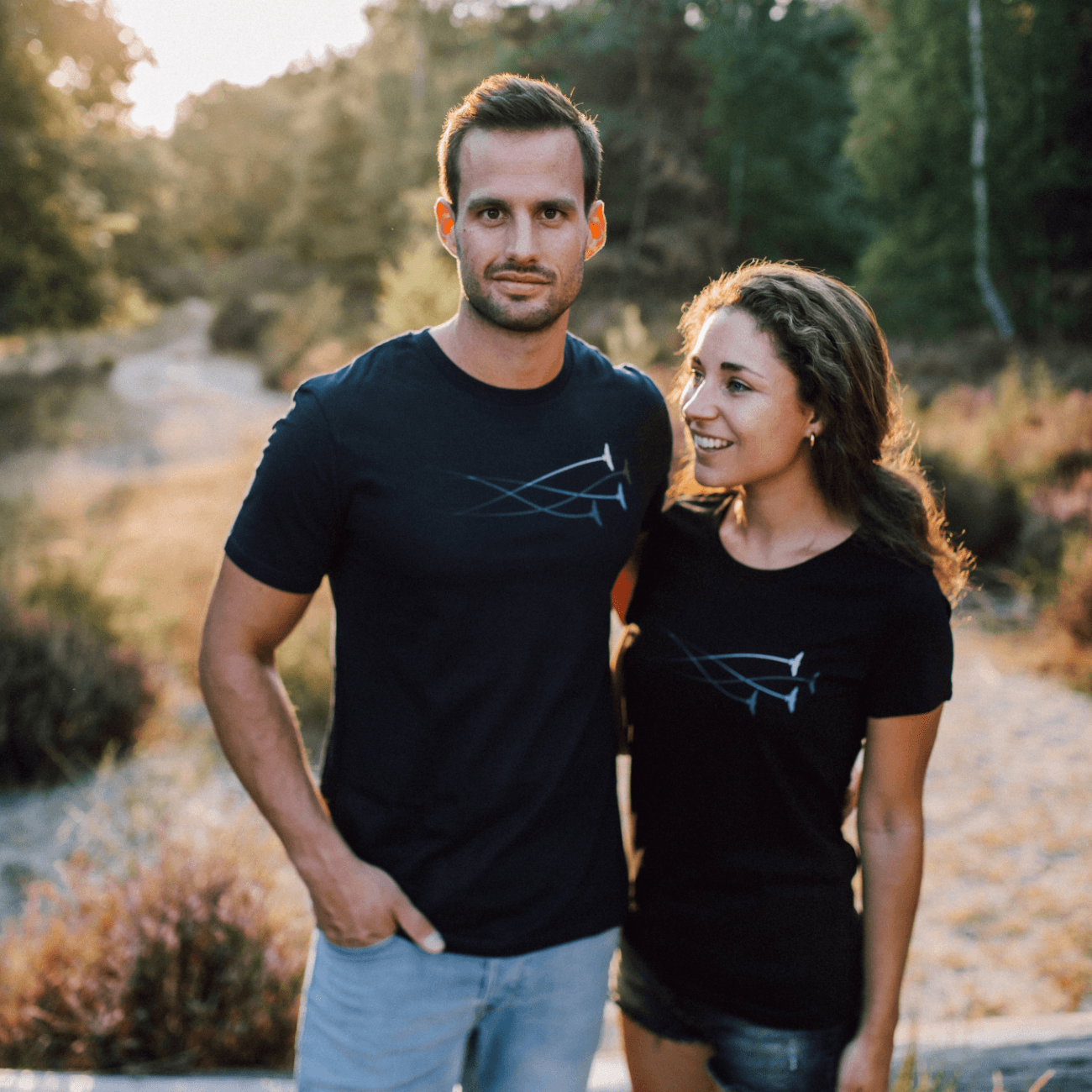 Holzbrüder® Originals - Vogel Spur Bio Herren Shirt
